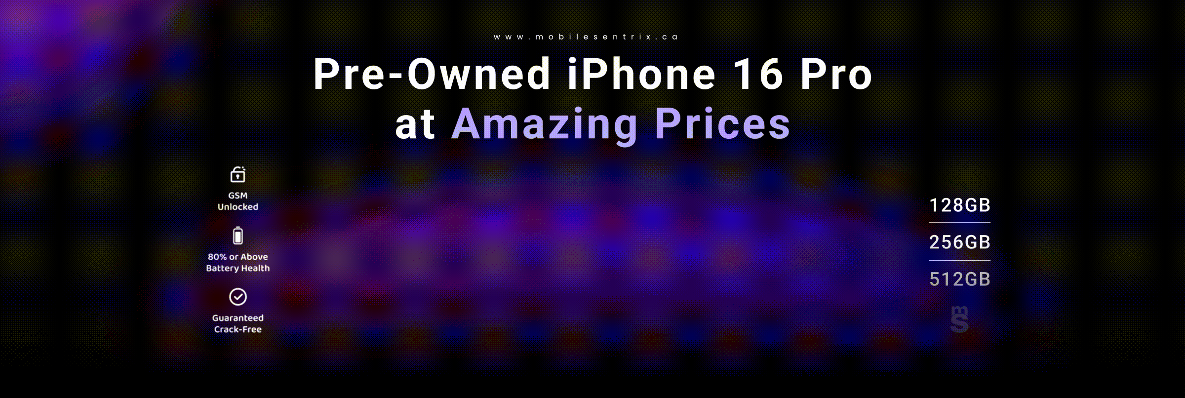 CP-388 | Pre-Owned iPhone 16 Pro in stock - 07/23
