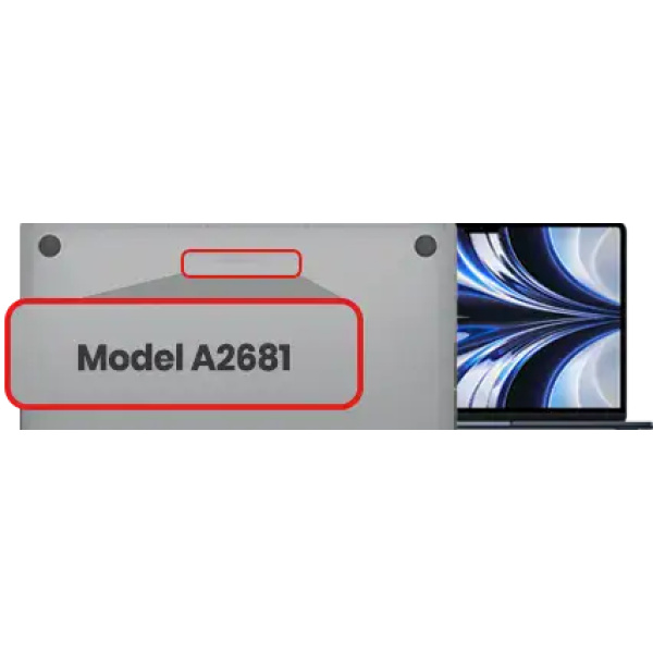 A2681 Air MacBook M2 2022 A2681 (M2,2022) Air MacBook 部品取り　Apple Disassembly LCD Antenna WiFi Speaker MacBook本体