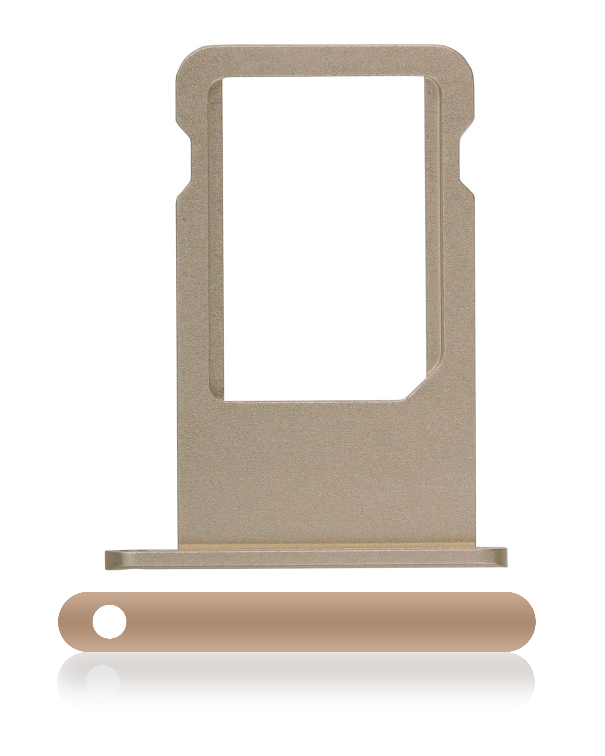 Sim Card Tray For iPhone 6 Plus (Service Pack) (Gold)