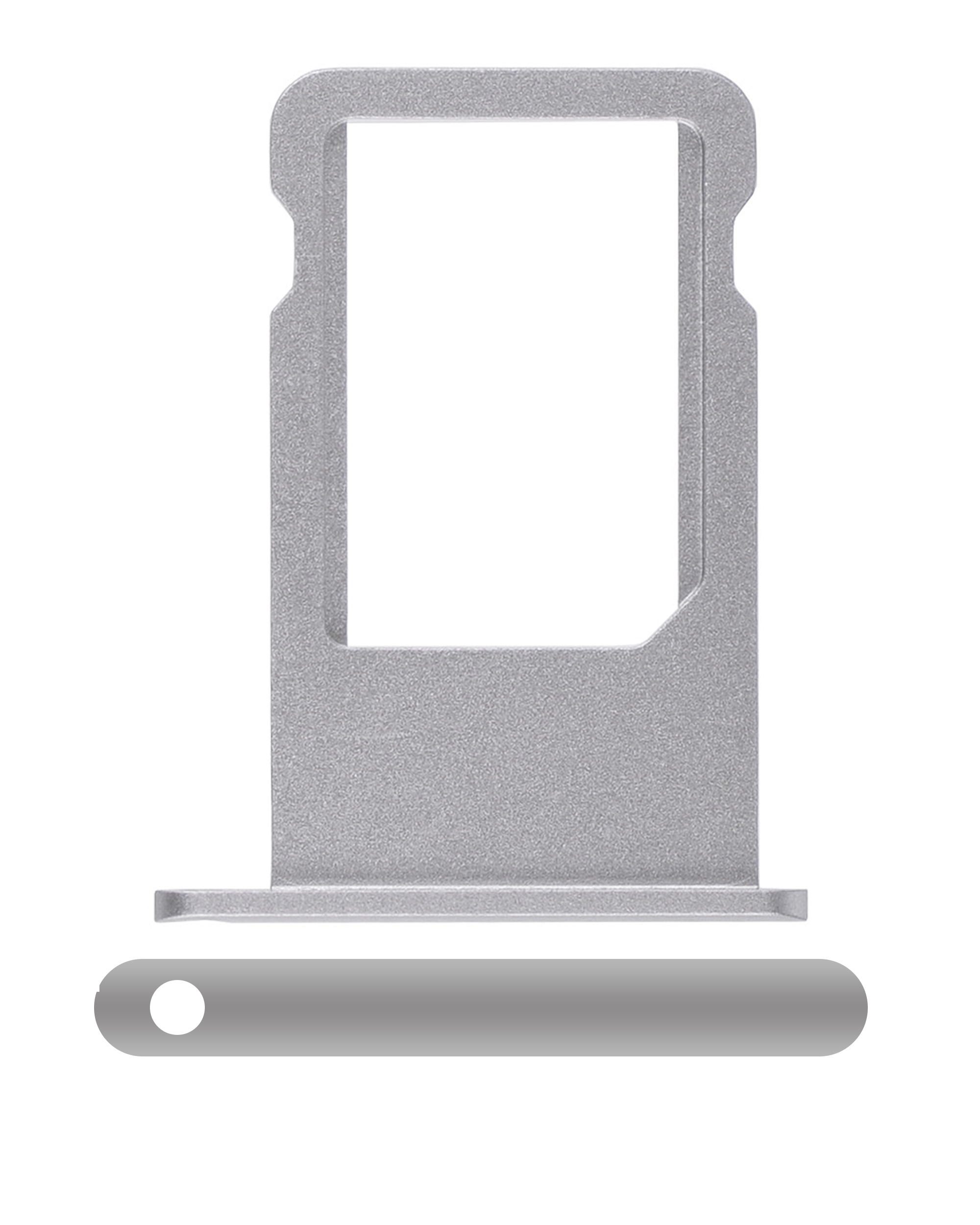 Sim Card Tray For iPhone 6S Plus (Service Pack) (Silver)