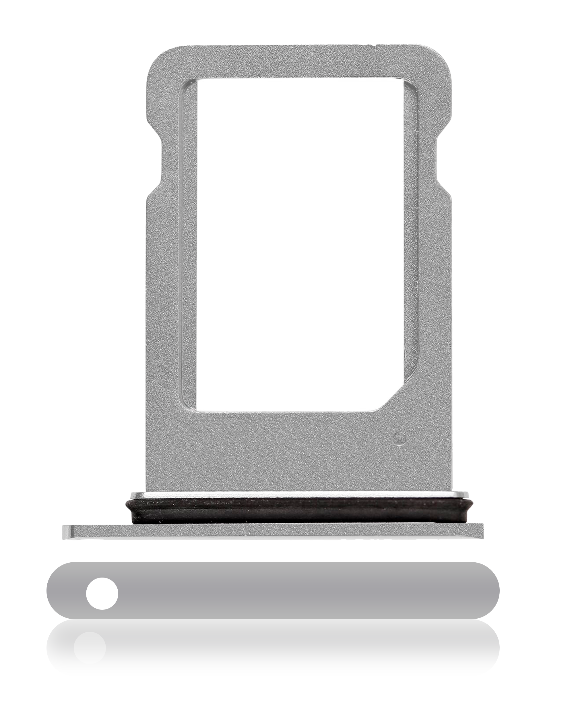 Sim Card Tray For iPhone XS (Service Pack) (Silver)