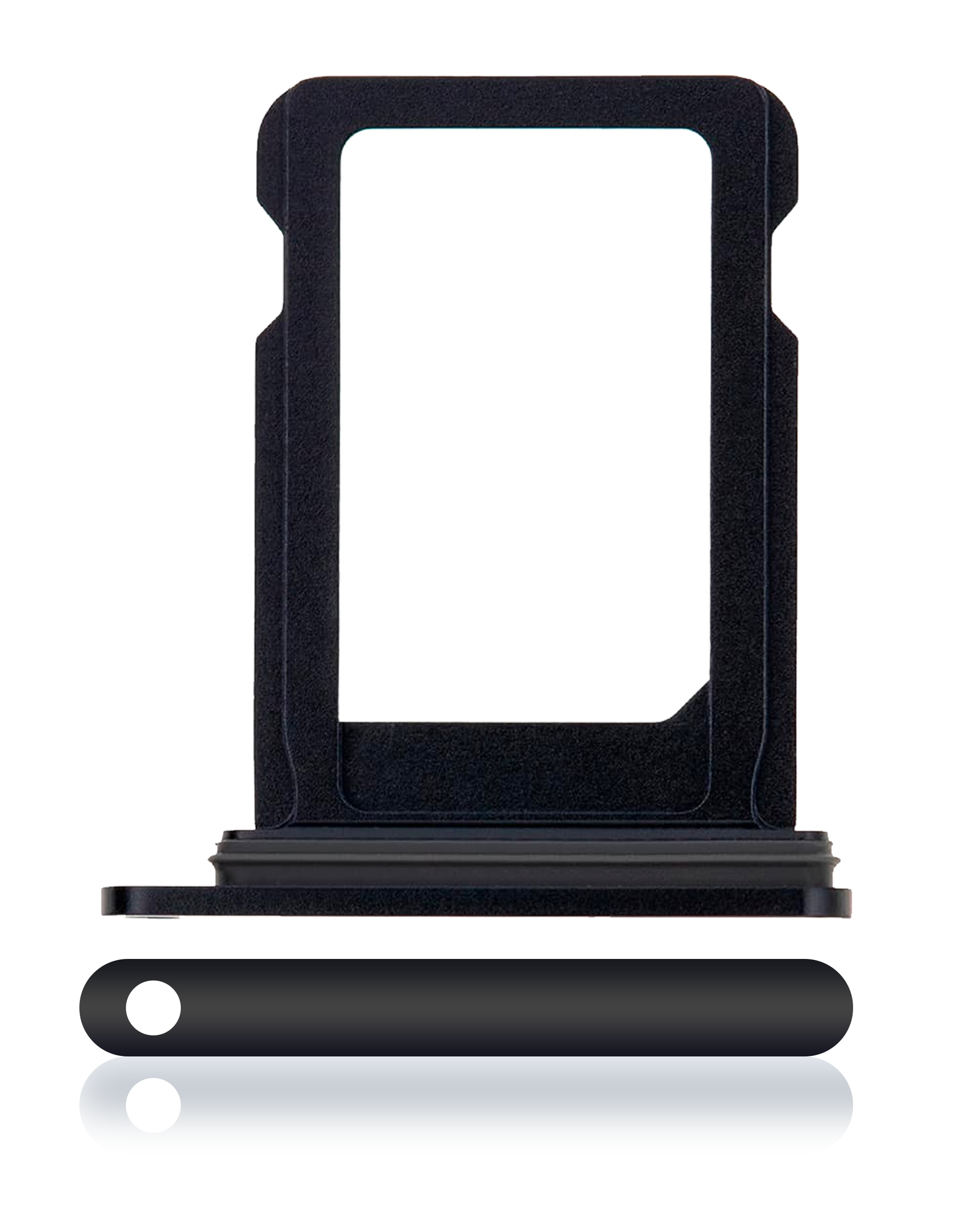 Sim Card Tray For iPhone 12 Mini (Service Pack) (Black)