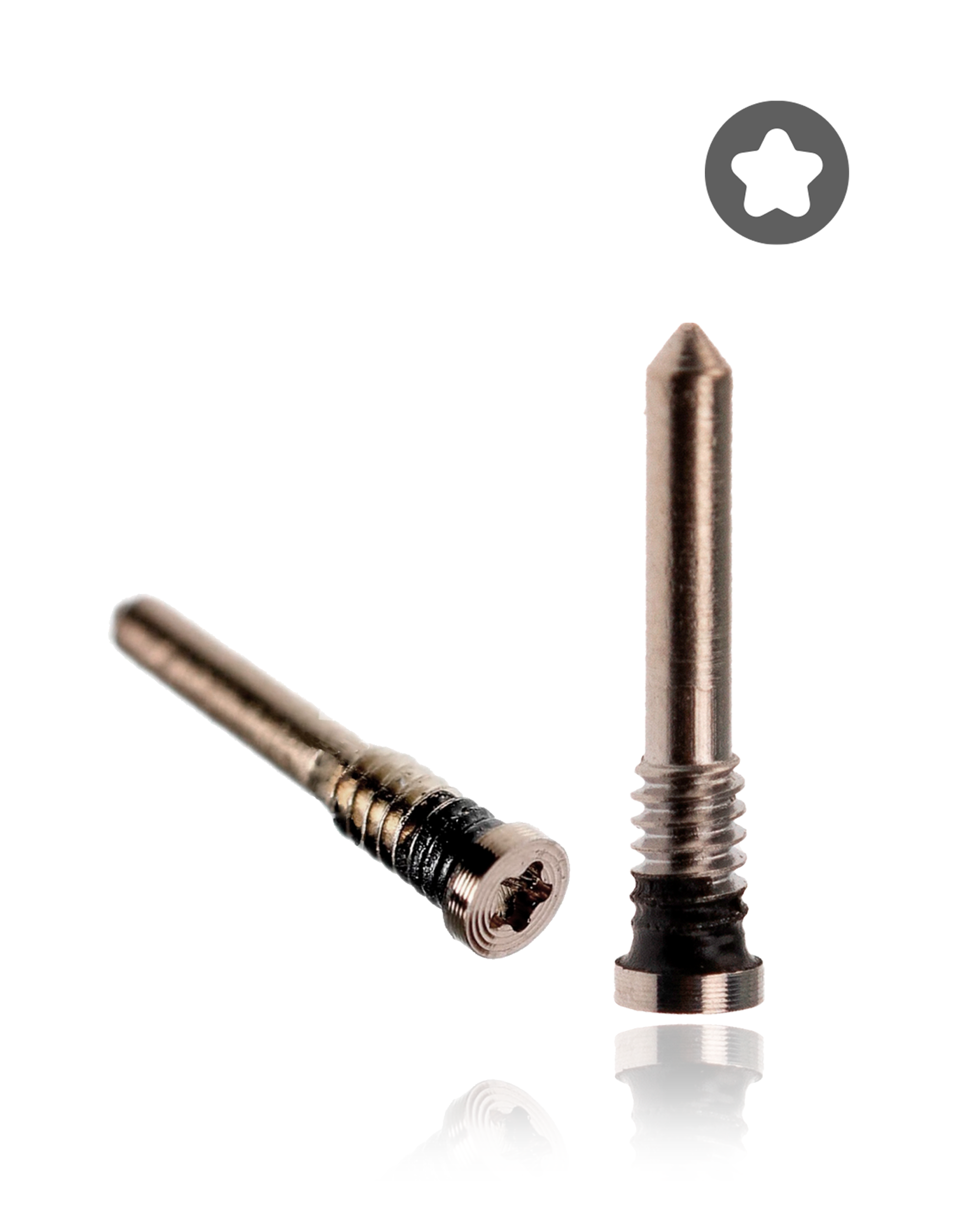 Pentalobe Screws For iPhone X - 12 Pro Max (Gold) (10 Pack)