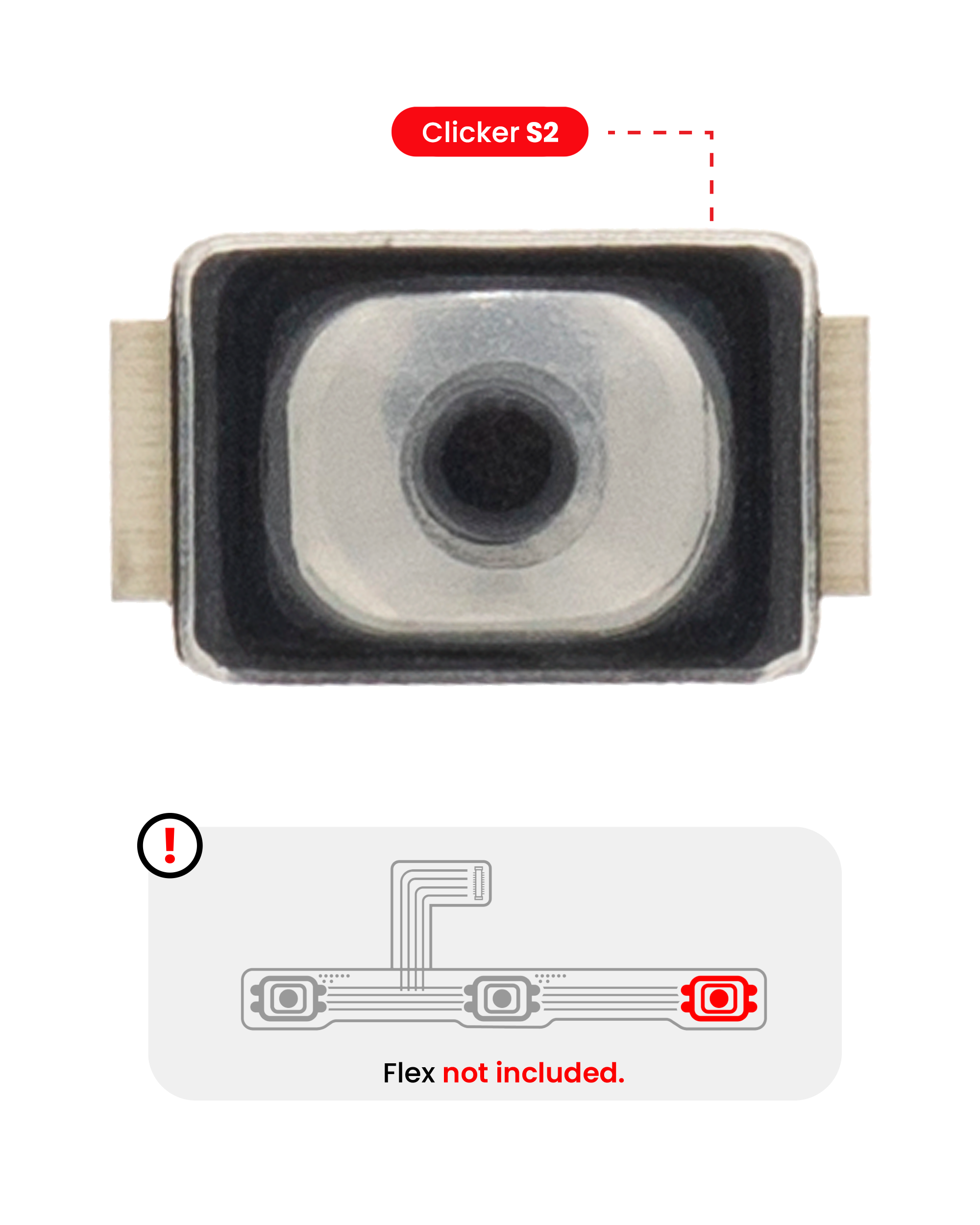 Power / Volume Button Clicker For Samsung Galaxy On5 (G550T) (Soldering Required)