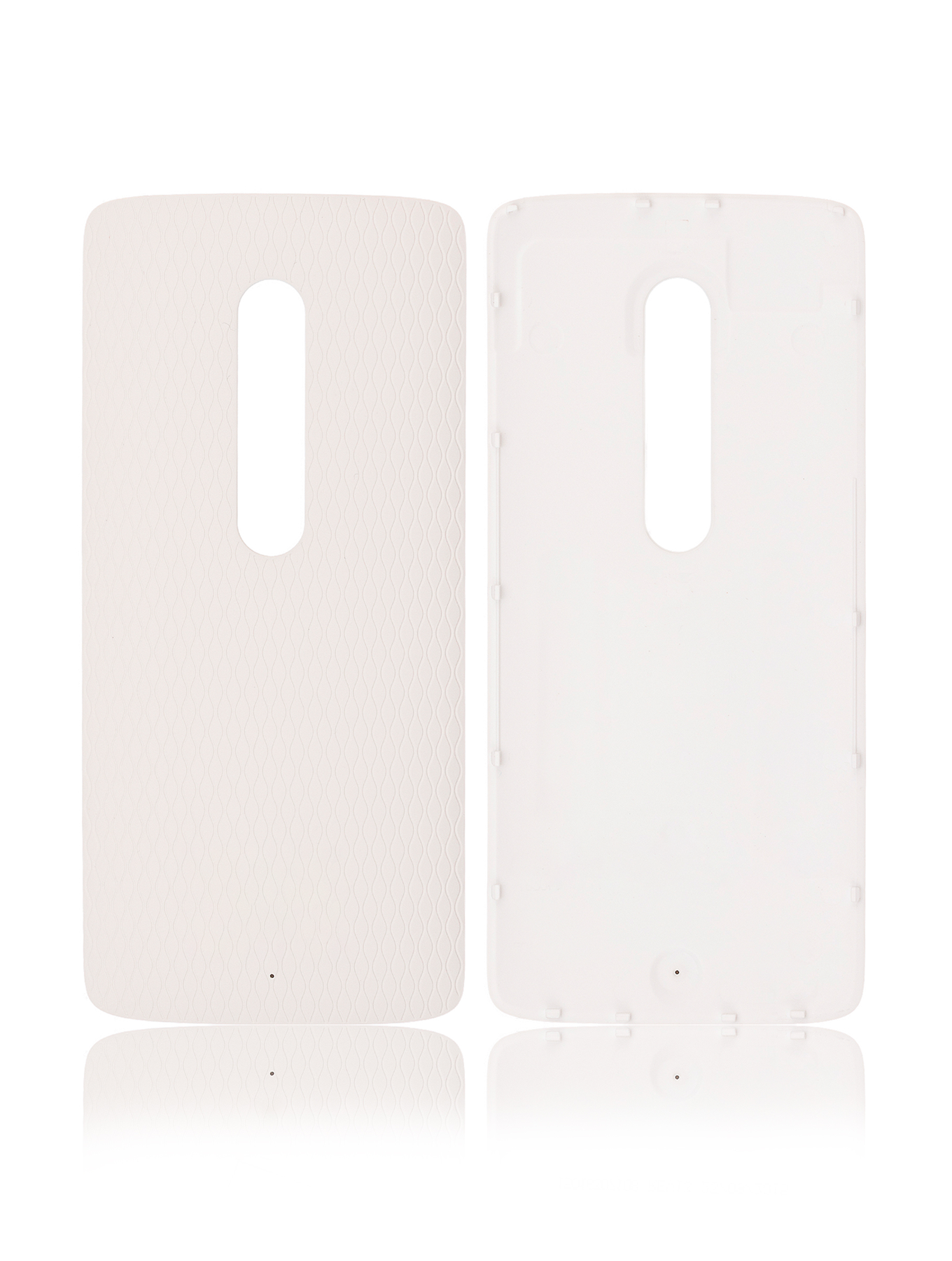 Back cover Glass For Motorola Moto X Play (XT1561 / 2015) (White)