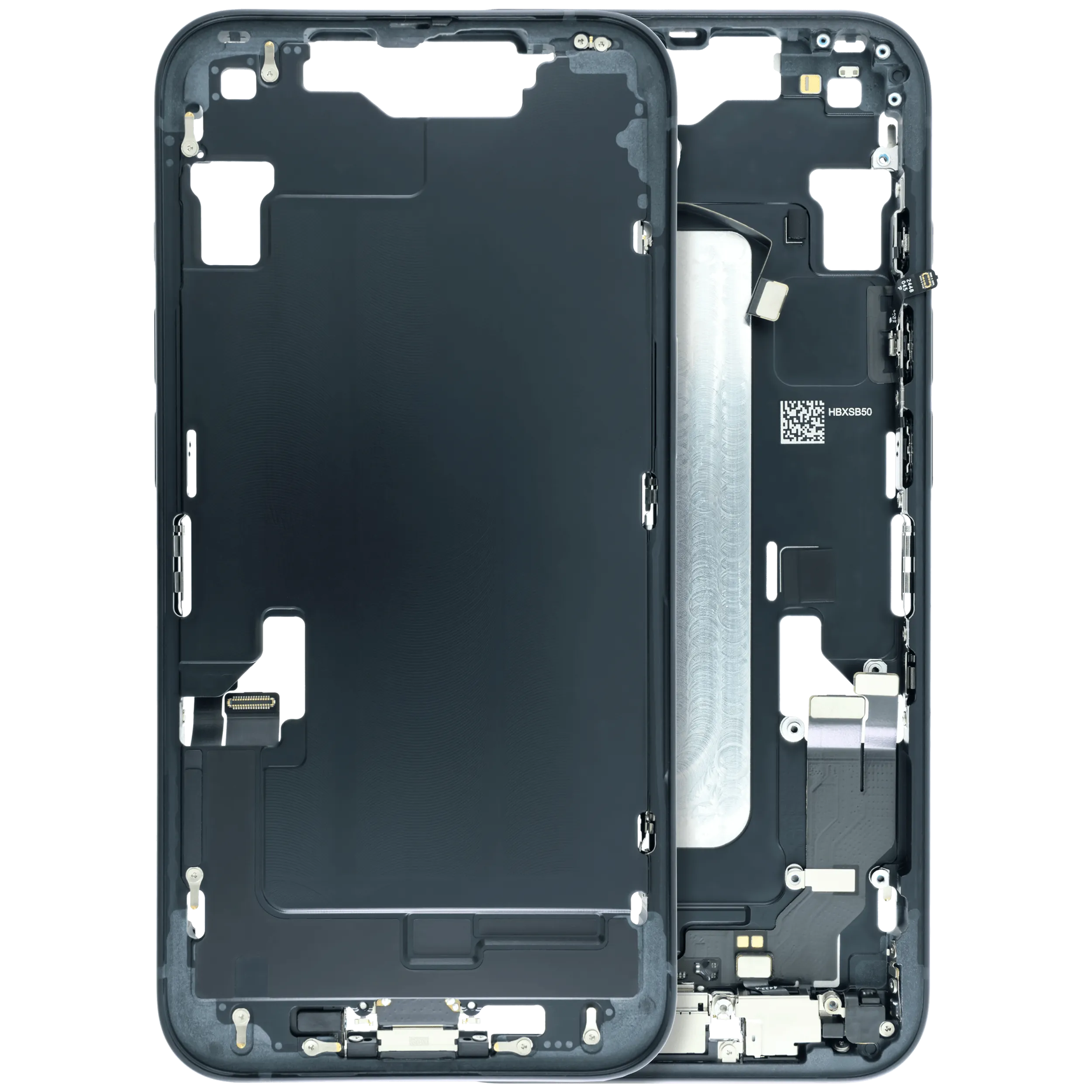 Back Housing with Battery For iPhone 16e (Genuine OEM) (US Version) (Black)