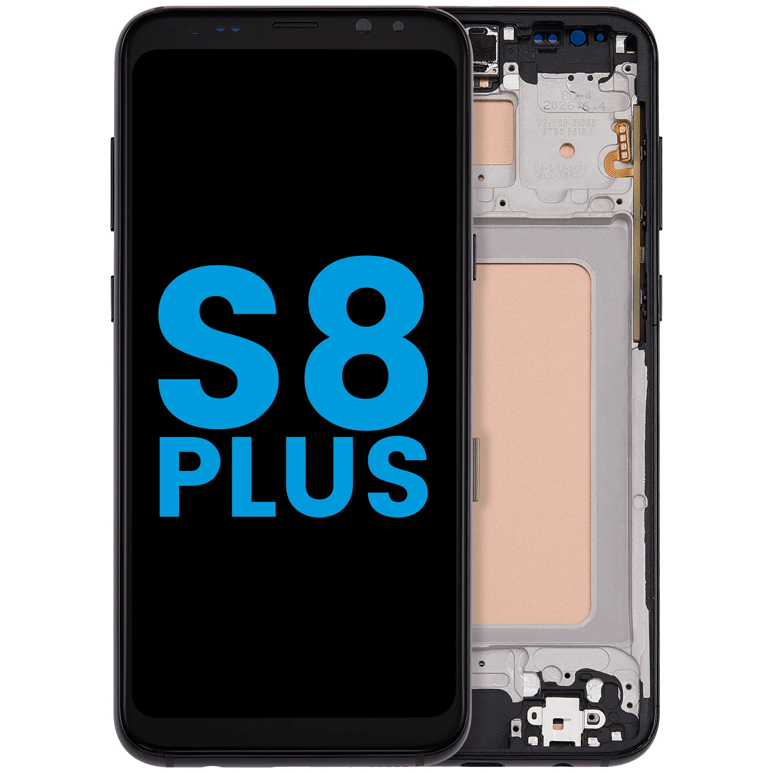 LCD Assembly With Frame (Without FingerPrint Sensor) For Samsung Galaxy S8 Plus (US & International) (Aftermarket: Incell) (Midnight Black)