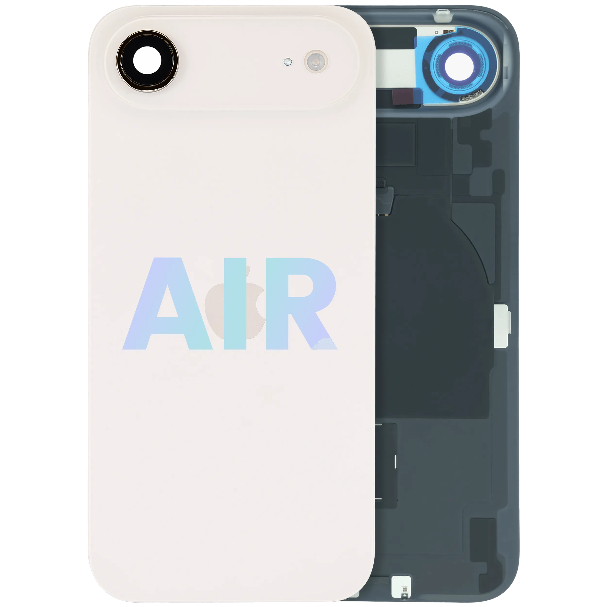 Back Glass W/ MagSafe Magnet & NFC & Flashlight Flex For iPhone Air (Service Pack) (Light Gold)