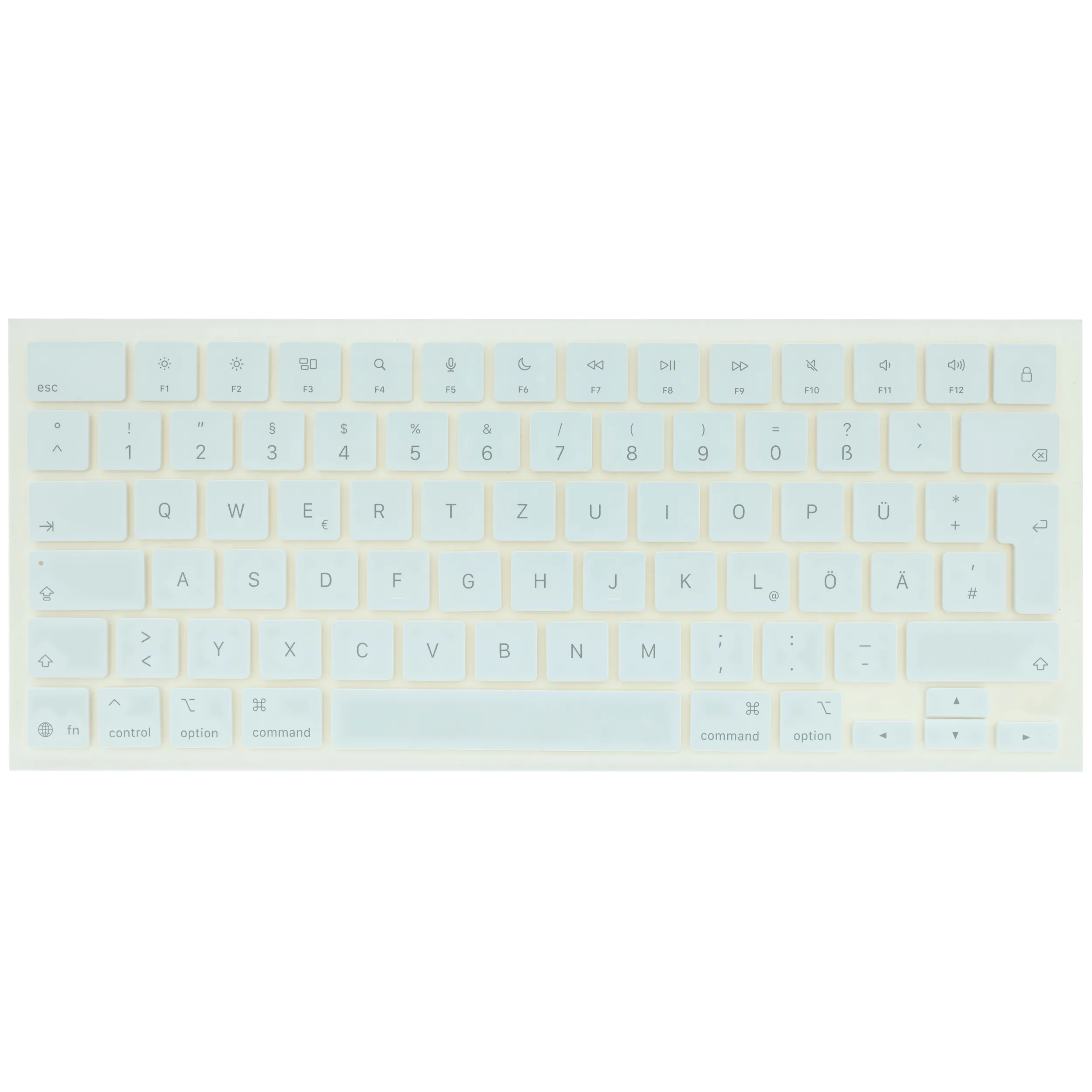 Keycap Kit (German) For MacBook Neo 13" A3404 (2026) (Silver)