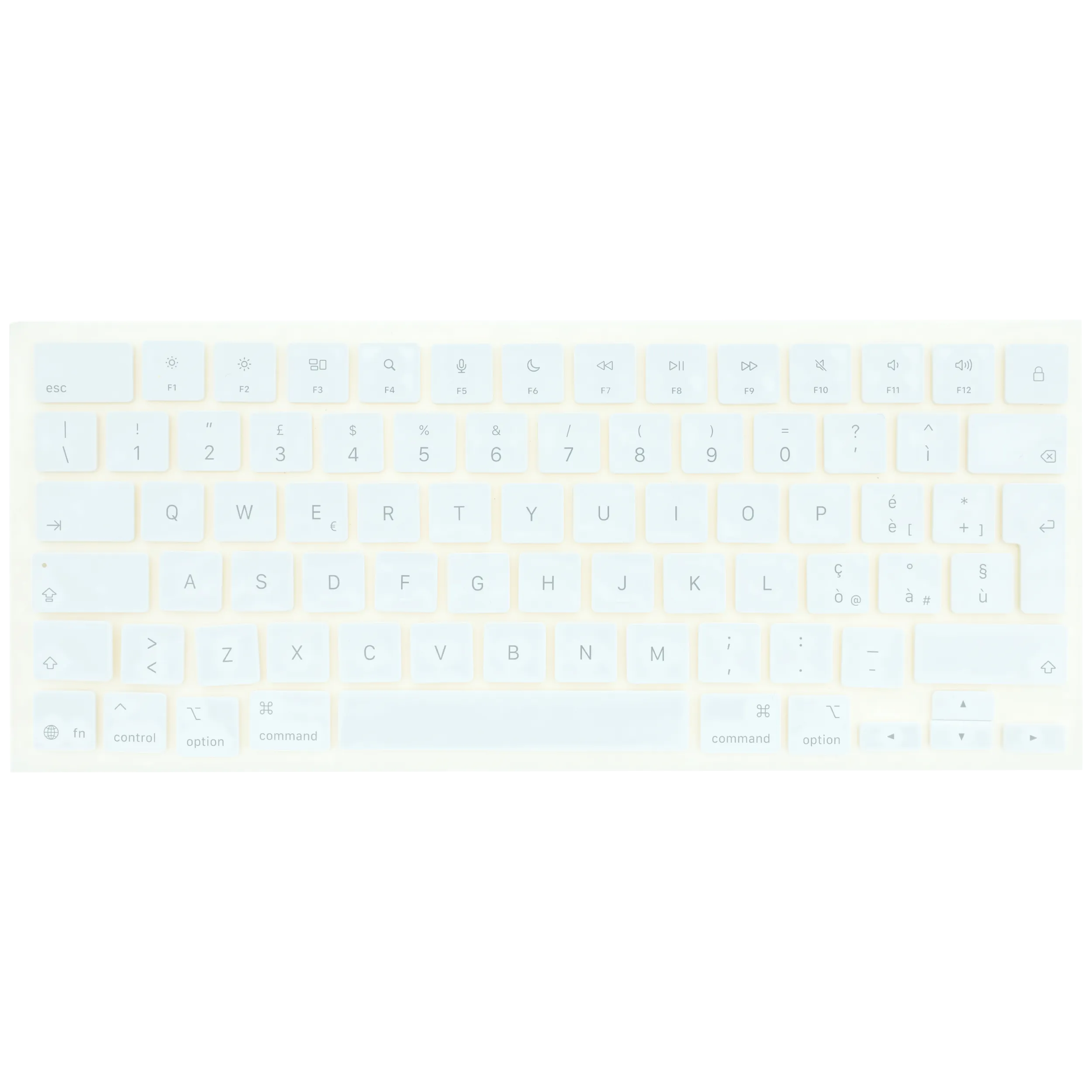 Keycap Kit (Italian) For MacBook Neo 13" A3404 (2026) (Silver)
