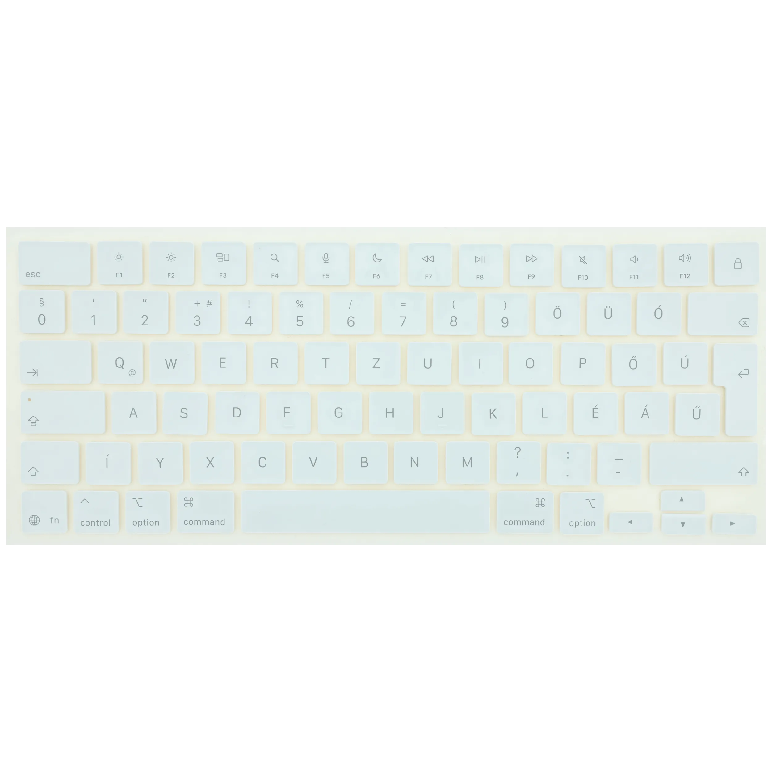 Keycap Kit (Hungarian) For MacBook Neo 13" A3404 (2026) (Silver)