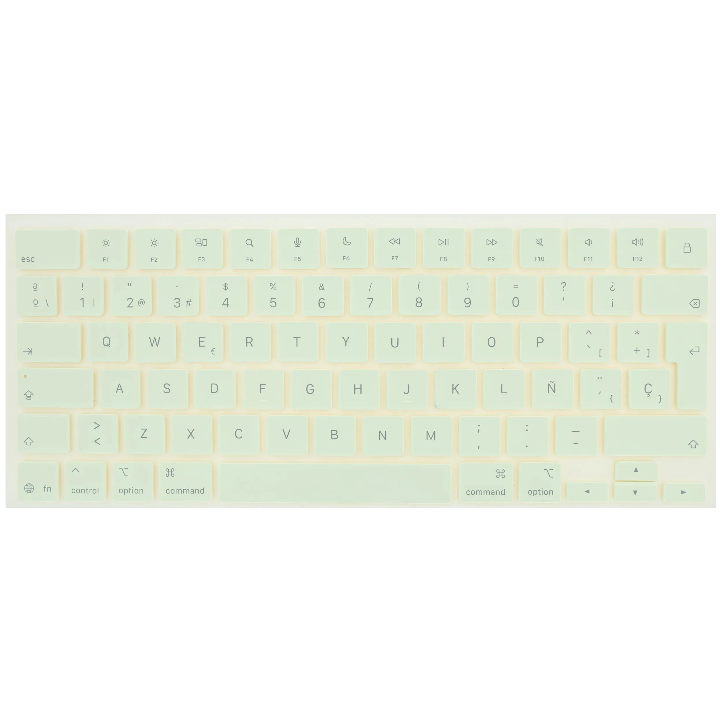 Keycap Kit (Spanish) For MacBook Neo 13" A3404 (2026) (Citrus)