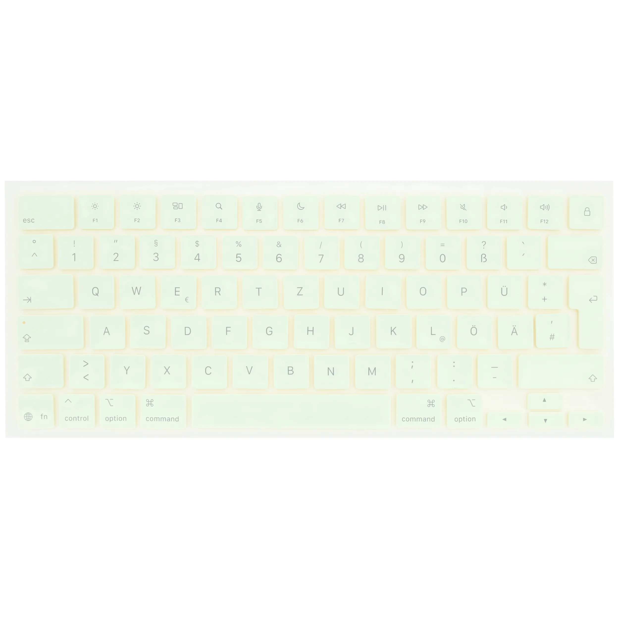 Keycap Kit (German) For MacBook Neo 13" A3404 (2026) (Citrus)