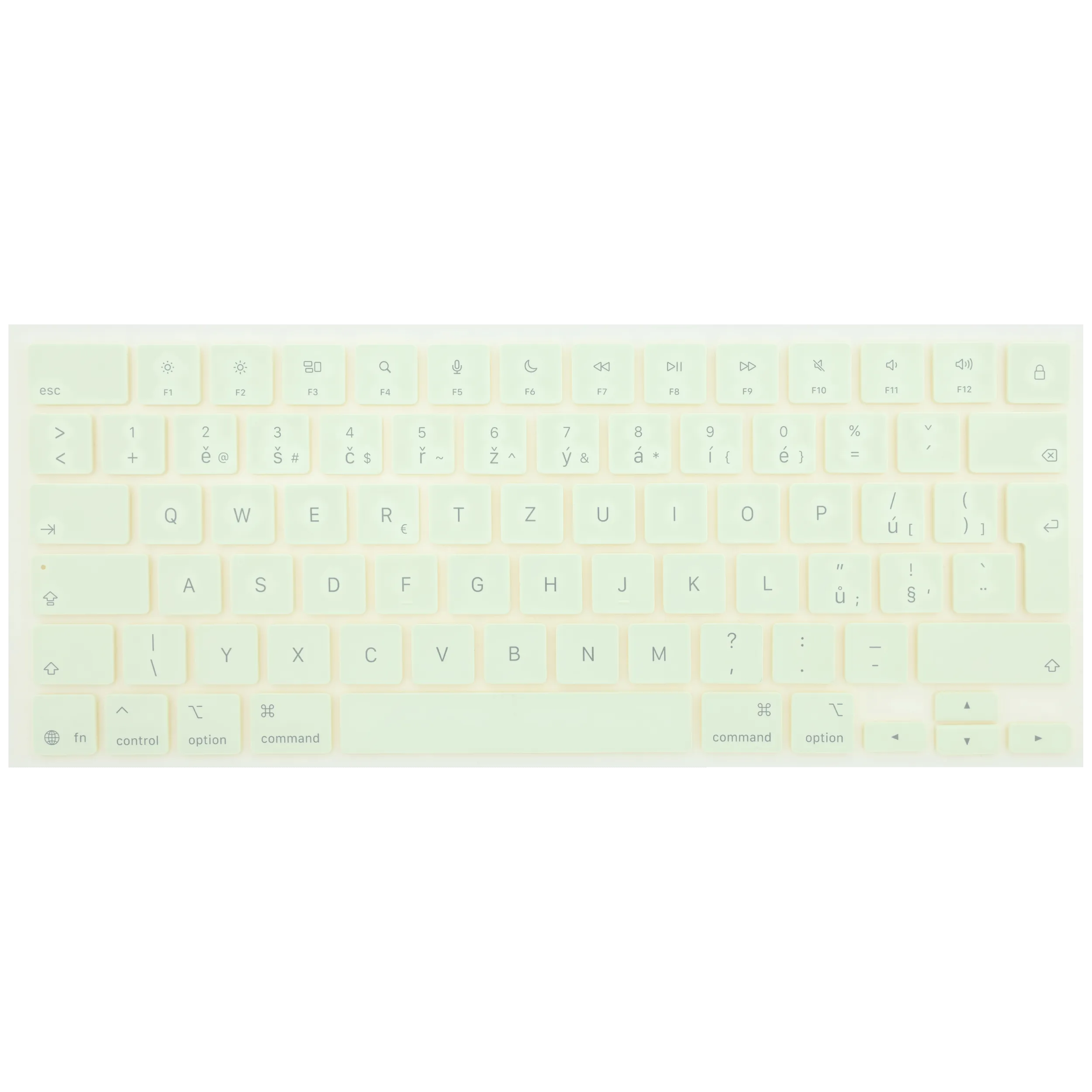 Keycap Kit (Czech) For MacBook Neo 13" A3404 (2026) (Citrus)