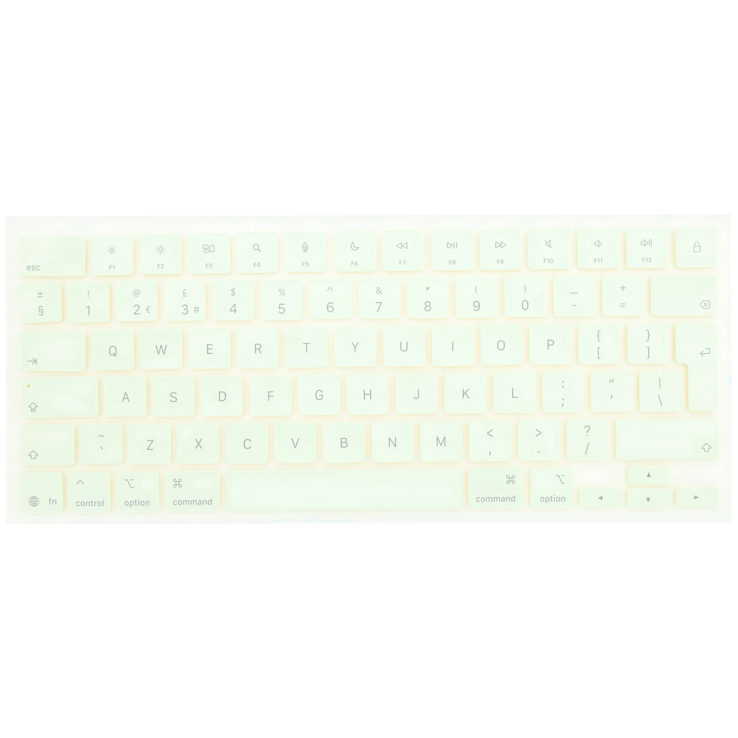 Keycap Kit (UK) For MacBook Neo 13" A3404 (2026) (Citrus)