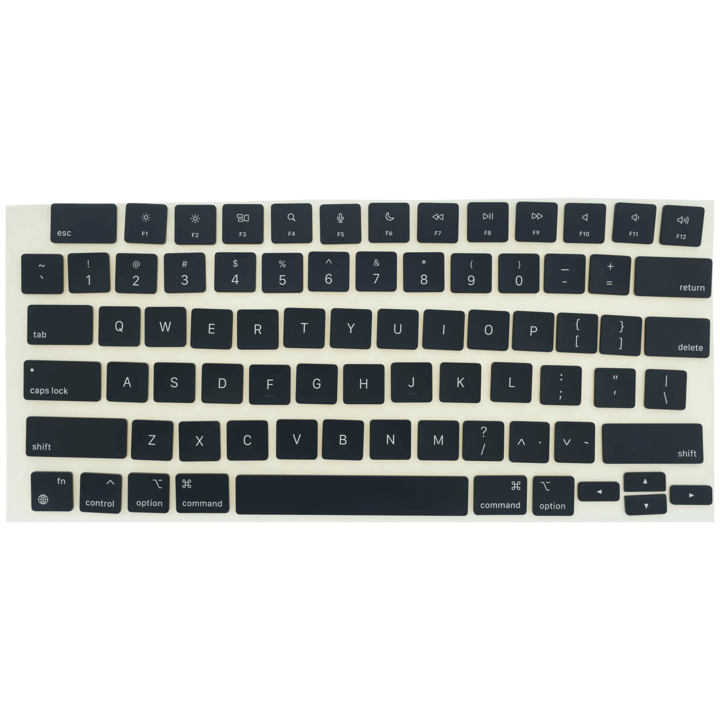 Keycap Kit (US) For MacBook Air 13" / Air 15" / Pro 14" / Pro 16" (2021 - 2026) (Midnight)