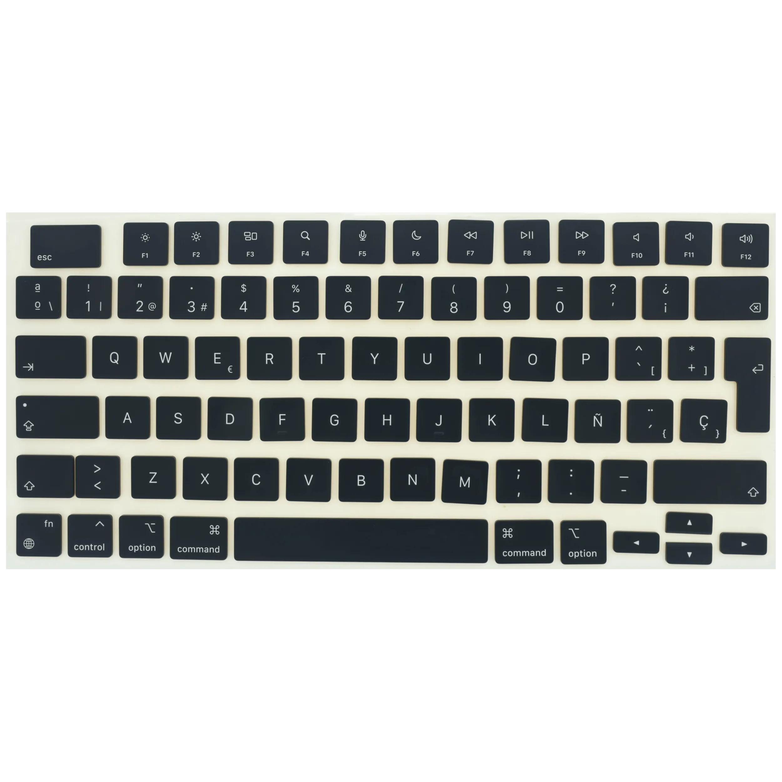 Keycap Kit (Spanish) For MacBook Air 13" / 15" (2022 - 2026) (Midnight)