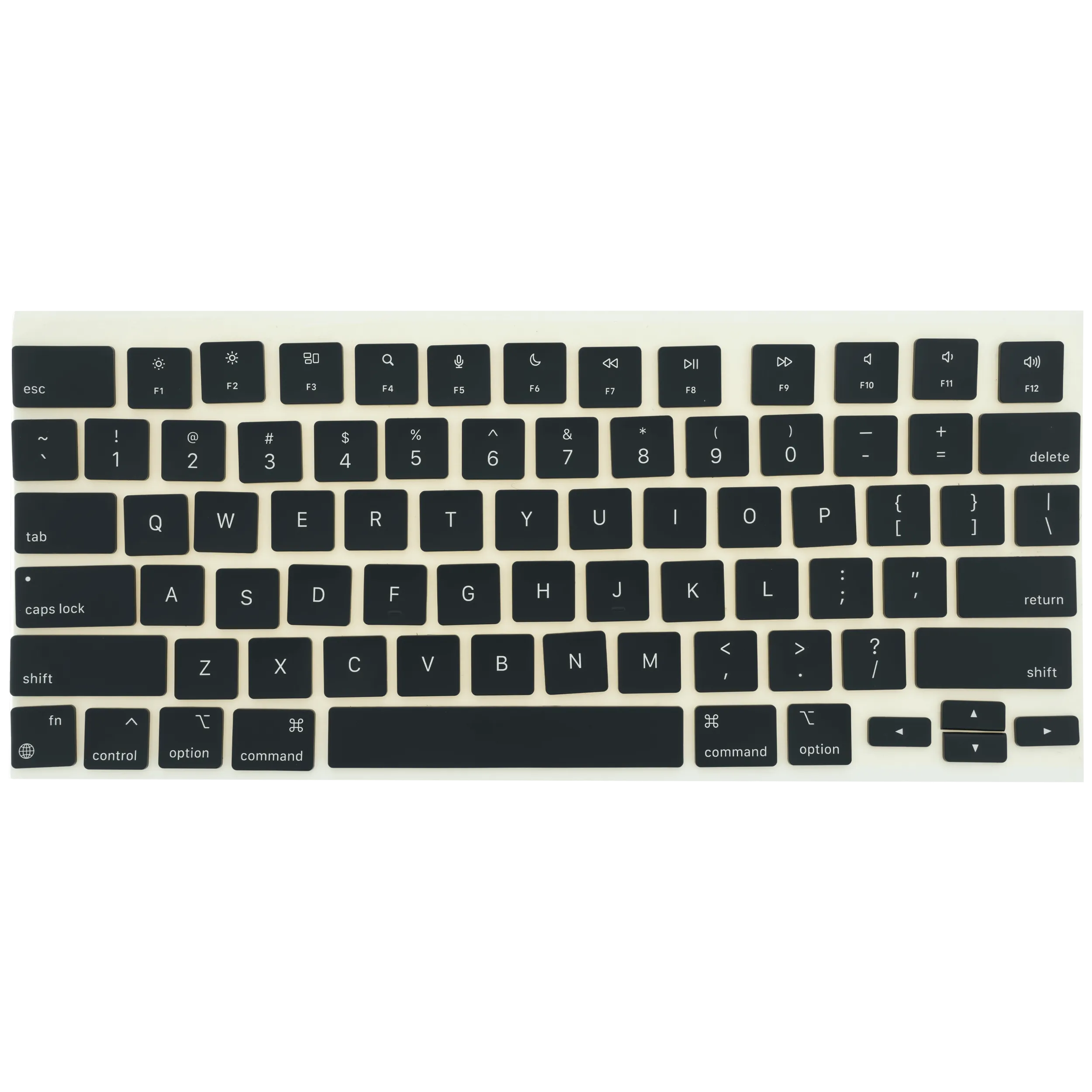 Keycap Kit (US) For MacBook Air 13" / Air 15" / Pro 14" / Pro 16" (2021 - 2026) (Space Black)