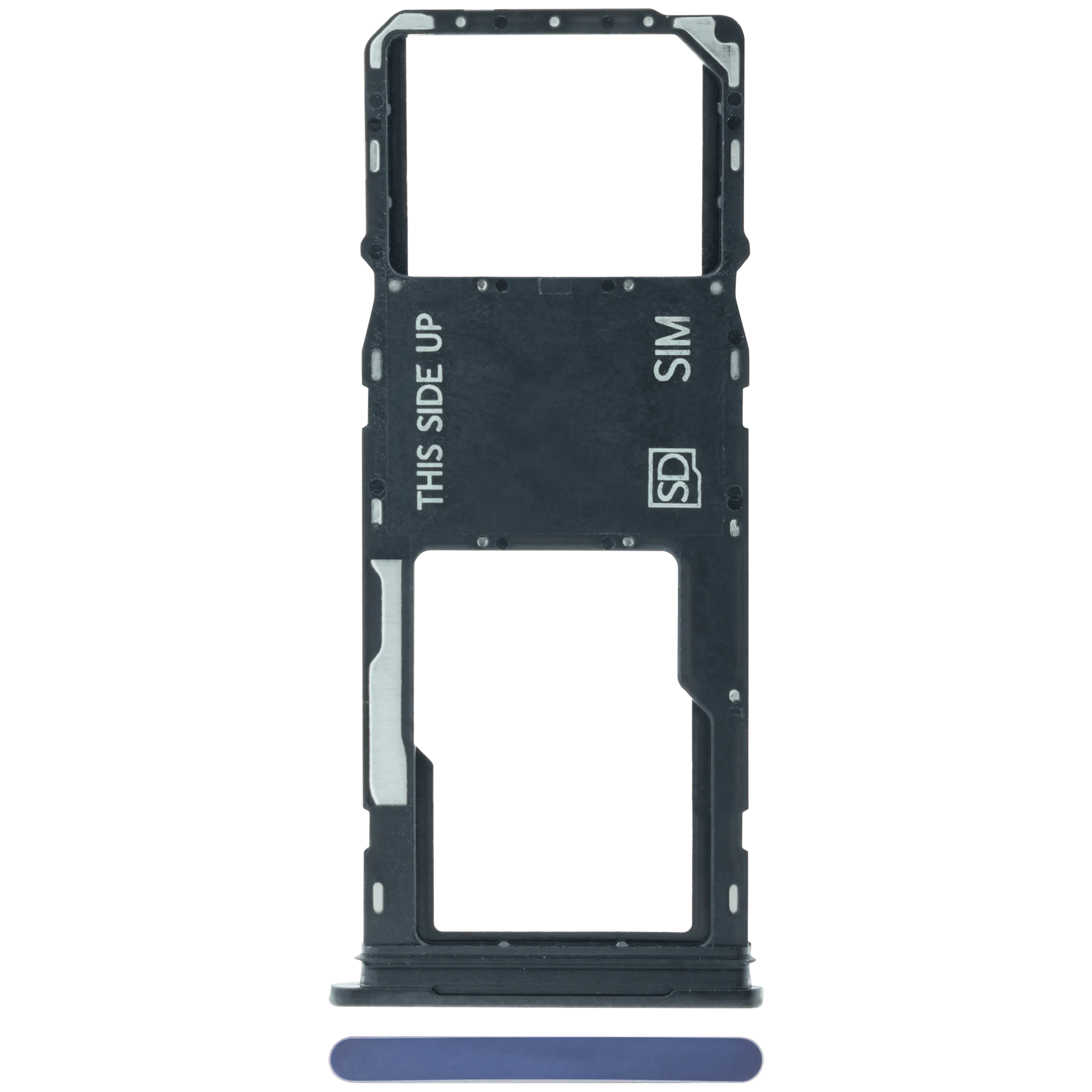Single Sim Card Tray For Motorola Moto G15 (XT2521 /2025) (Genuine OEM) (Sea Blue)