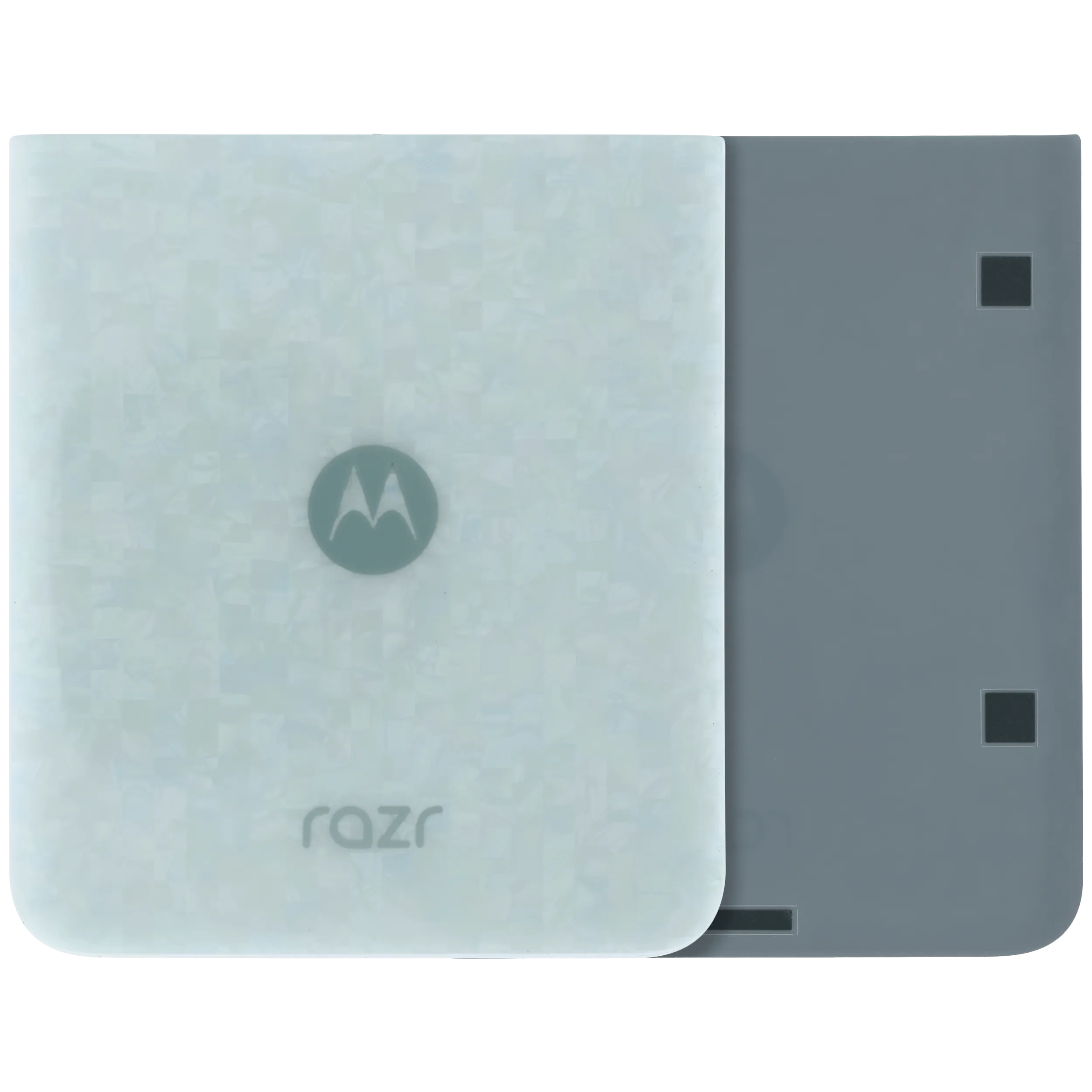 Back Housing Insert For Motorola Razr (XT2657 / 2026) (Genuine OEM) (Bright White)