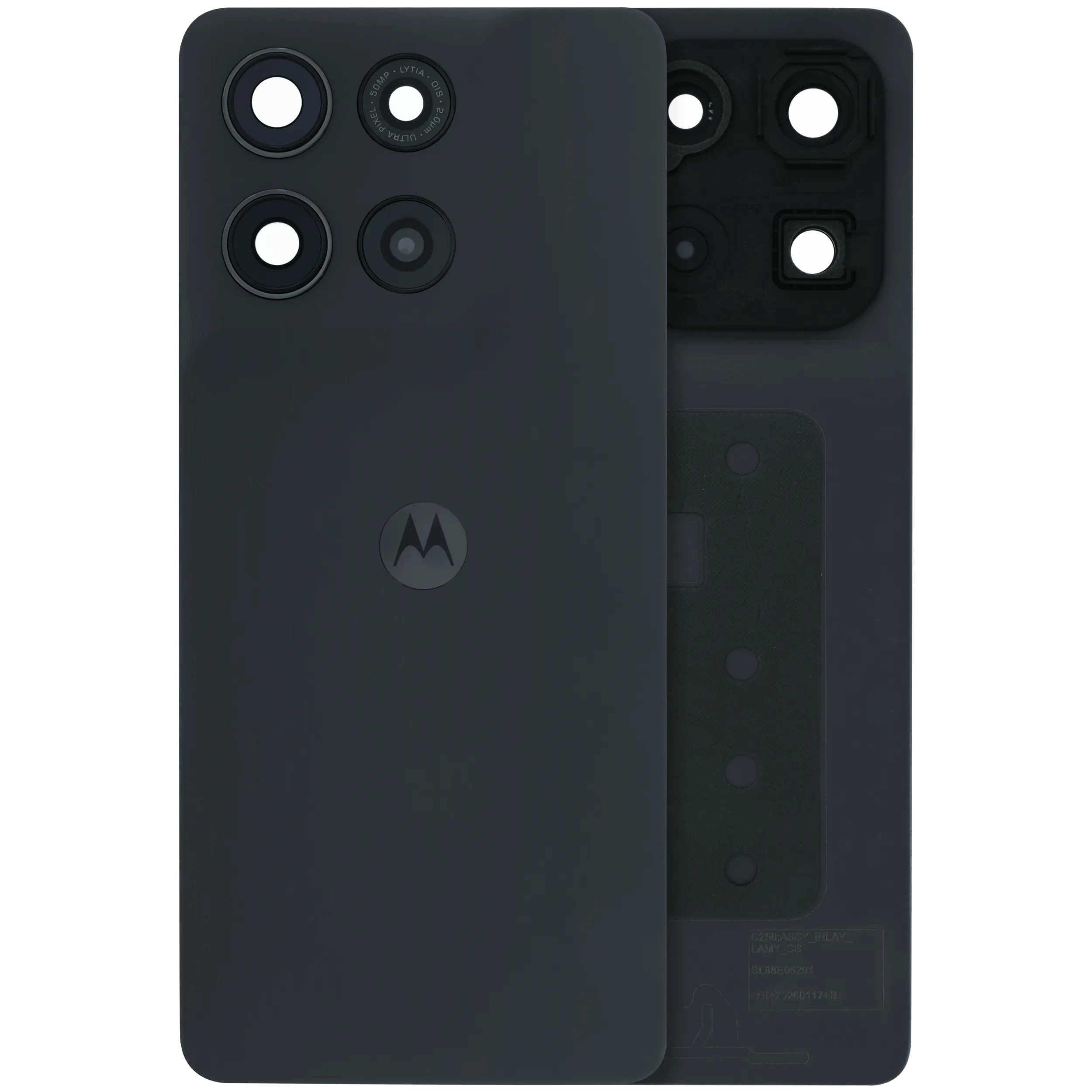 Back Cover Insert For Motorola Moto G Stylus (XT2619 / 2026) (Genuine OEM) (Coal Smoke)