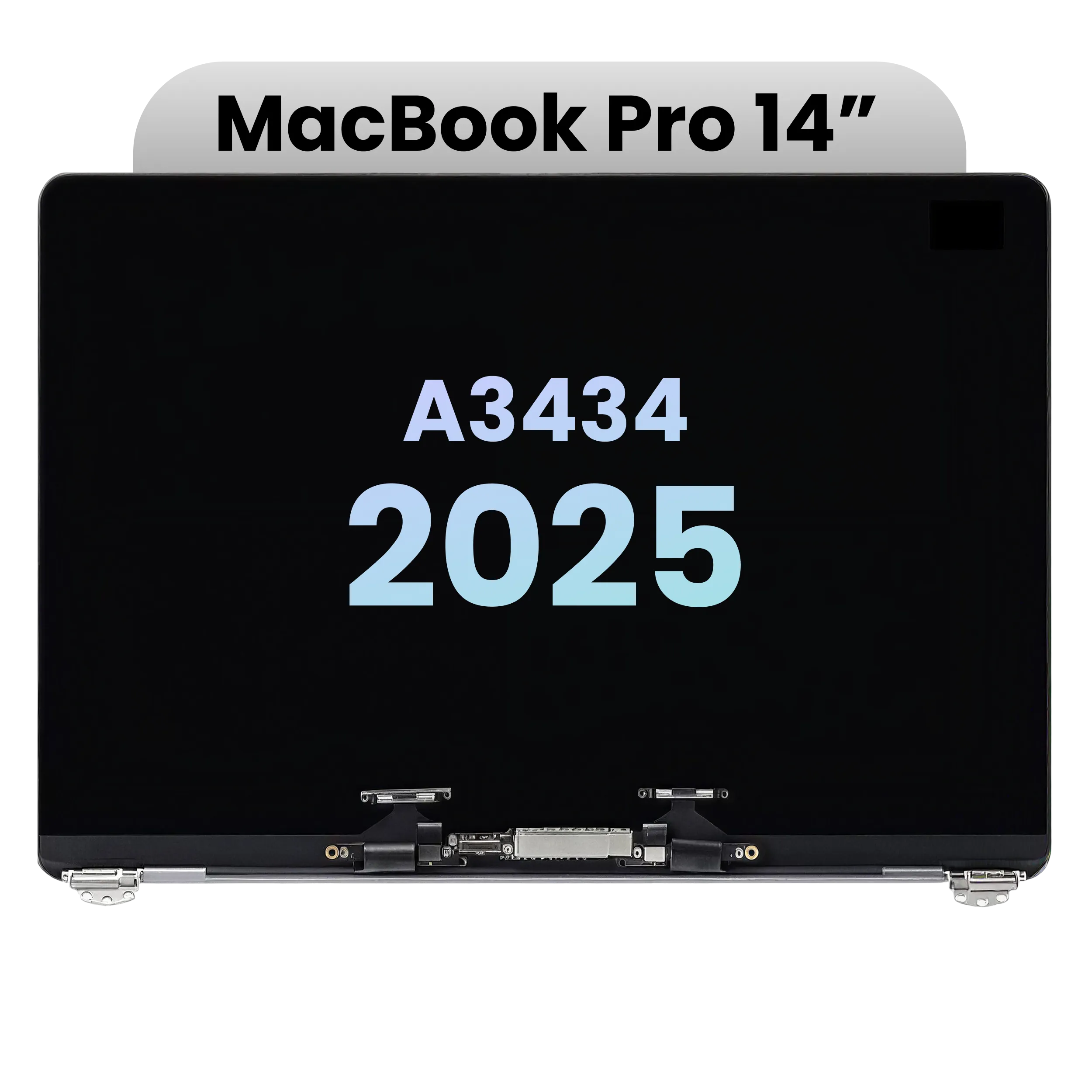 Complete LCD Display Assembly (Matte) For MacBook Pro 14" A3434 (2025) (Genuine OEM) (Silver)