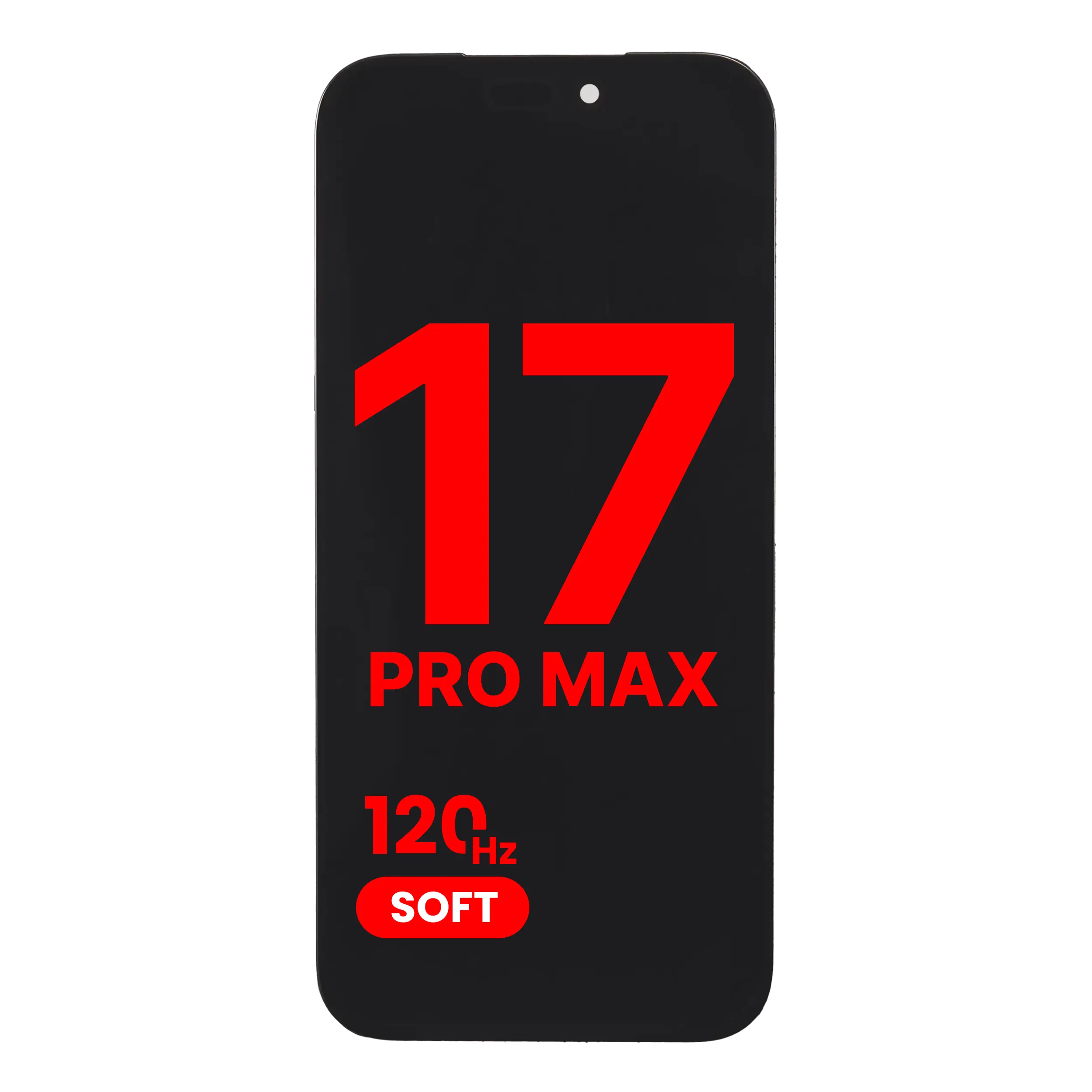 OLED Assembly Compatible For iPhone 17 Pro Max (Aftermarket Plus: Soft) (120HZ)