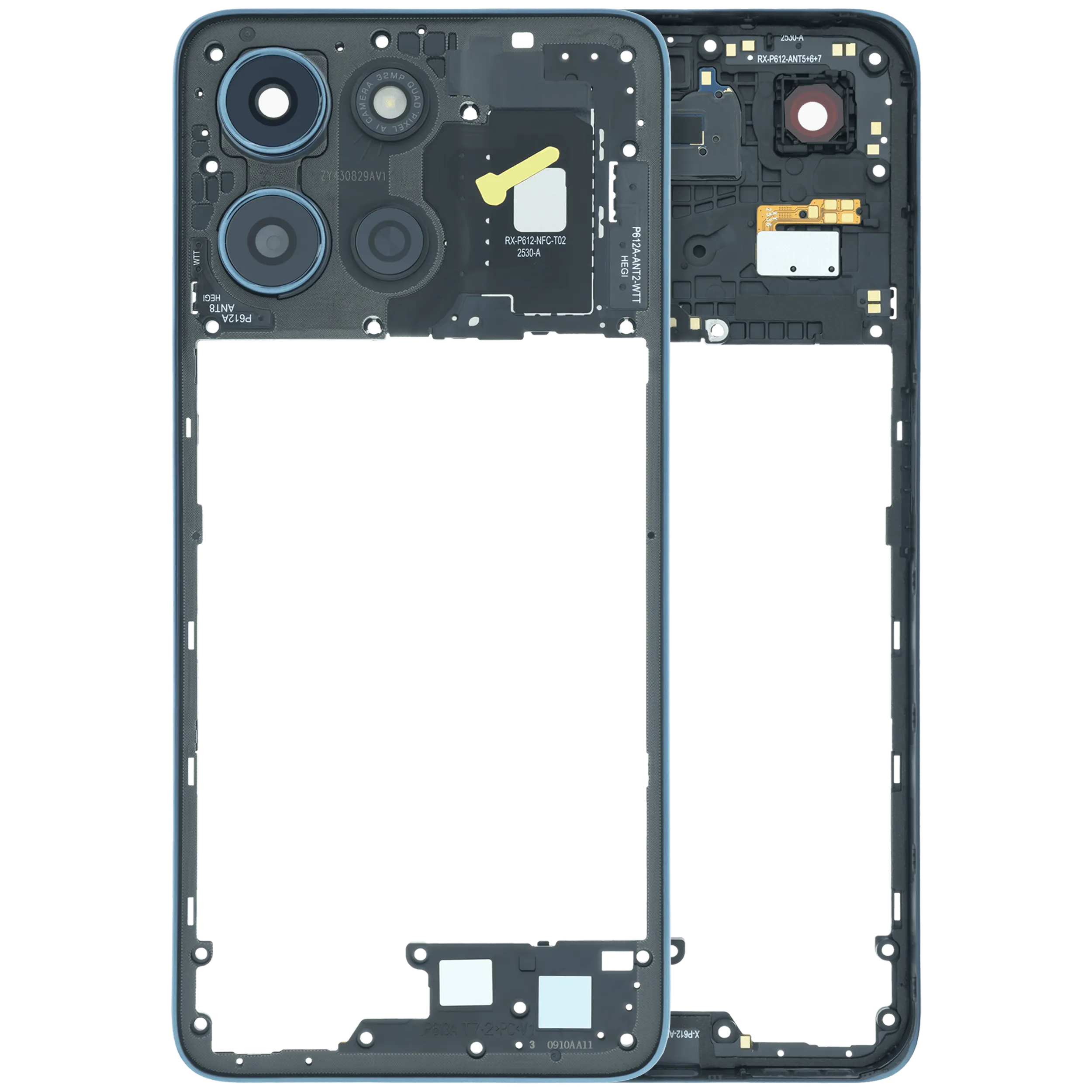 Middle Frame For Motorola Moto G Play (XT2615 / 2026) (Genuine OEM) (Tapestry)