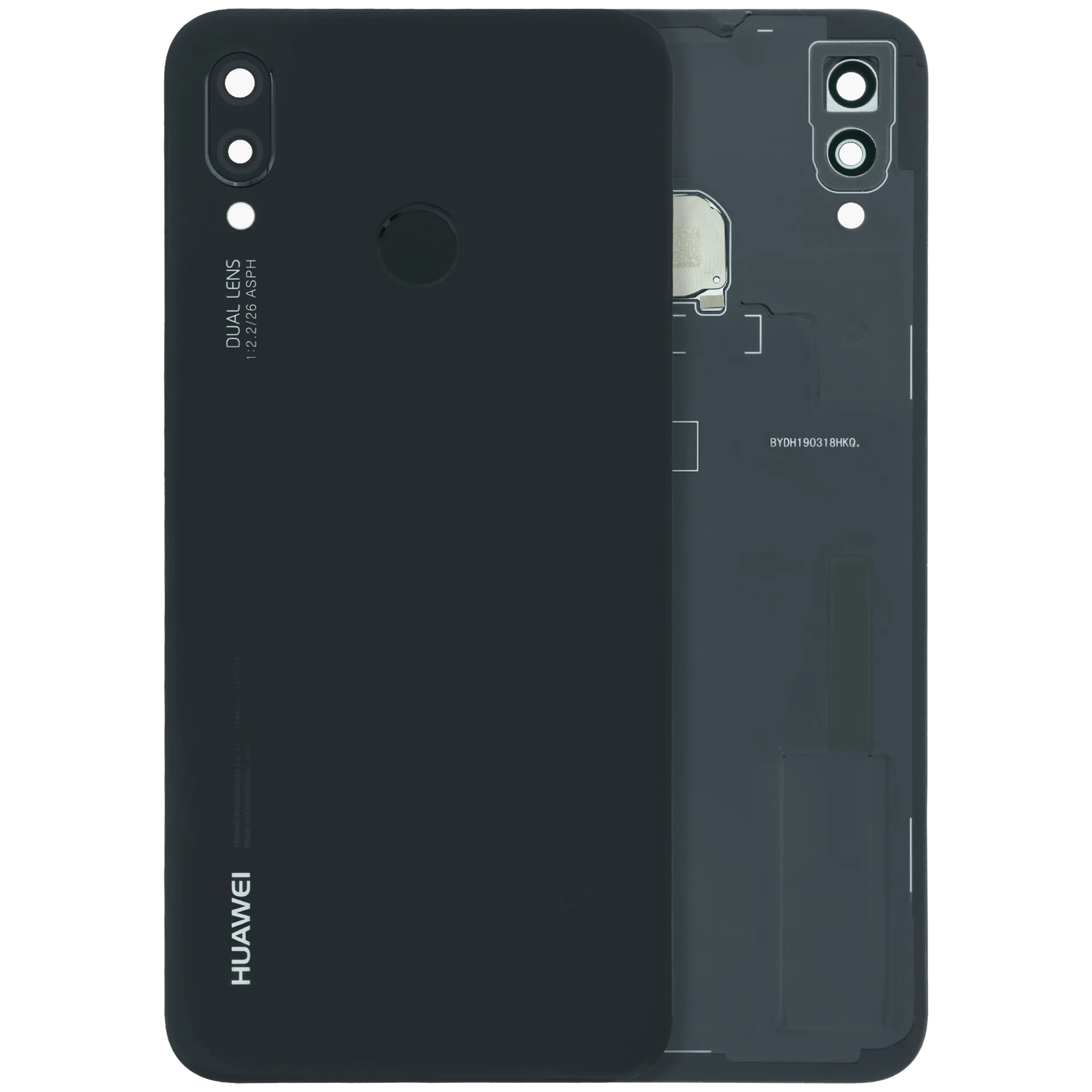 Back Cover For Huawei P20 Lite (Genuine OEM) (Black)