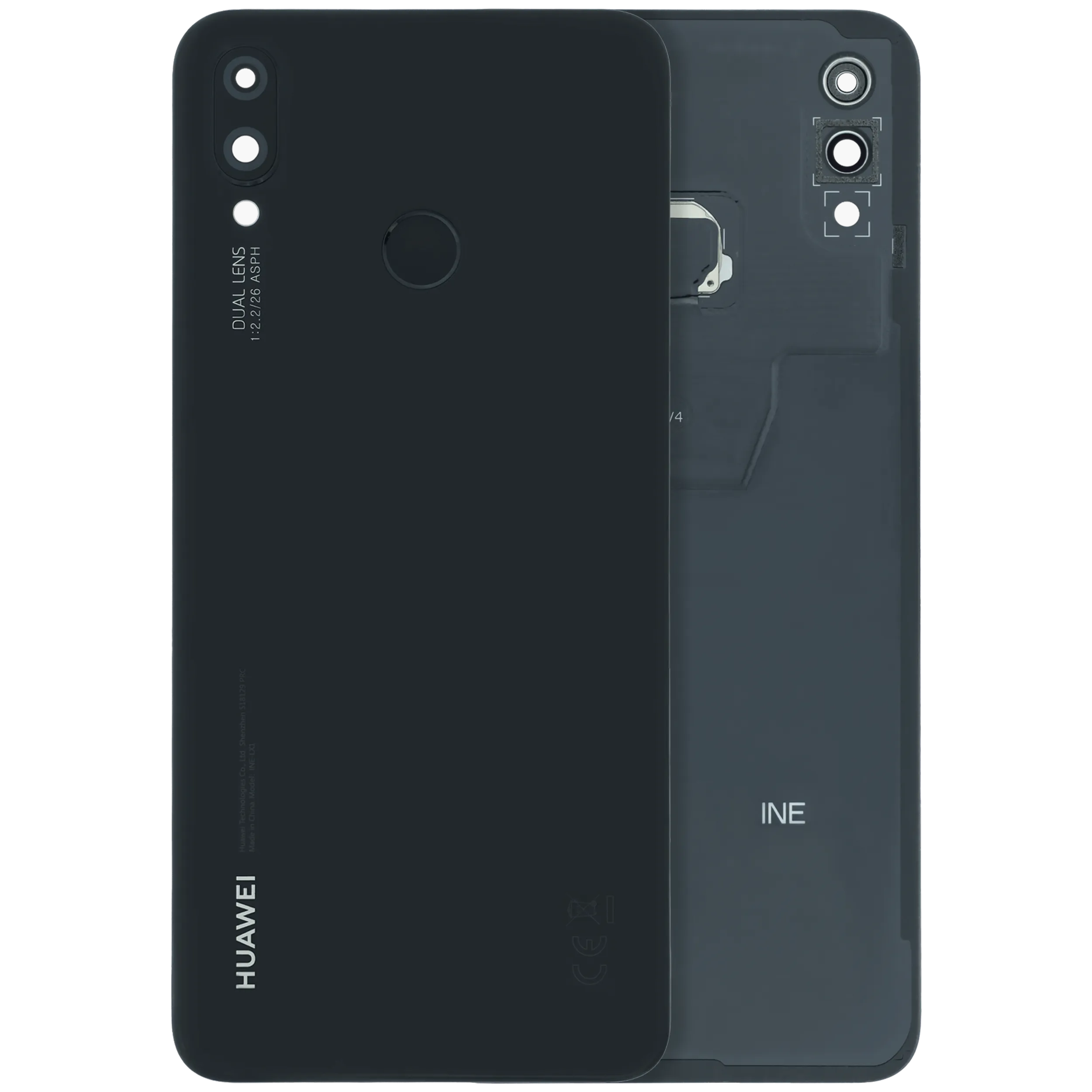 Back Cover For Huawei P Smart+ (Genuine OEM) (Black)