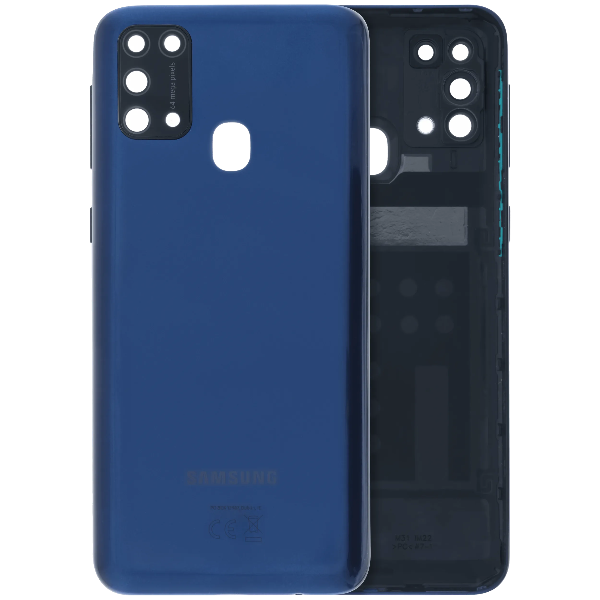 Back Cover With Camera Lens For Samsung Galaxy M31 (M315 / 2020) (Service Pack) (Blue)