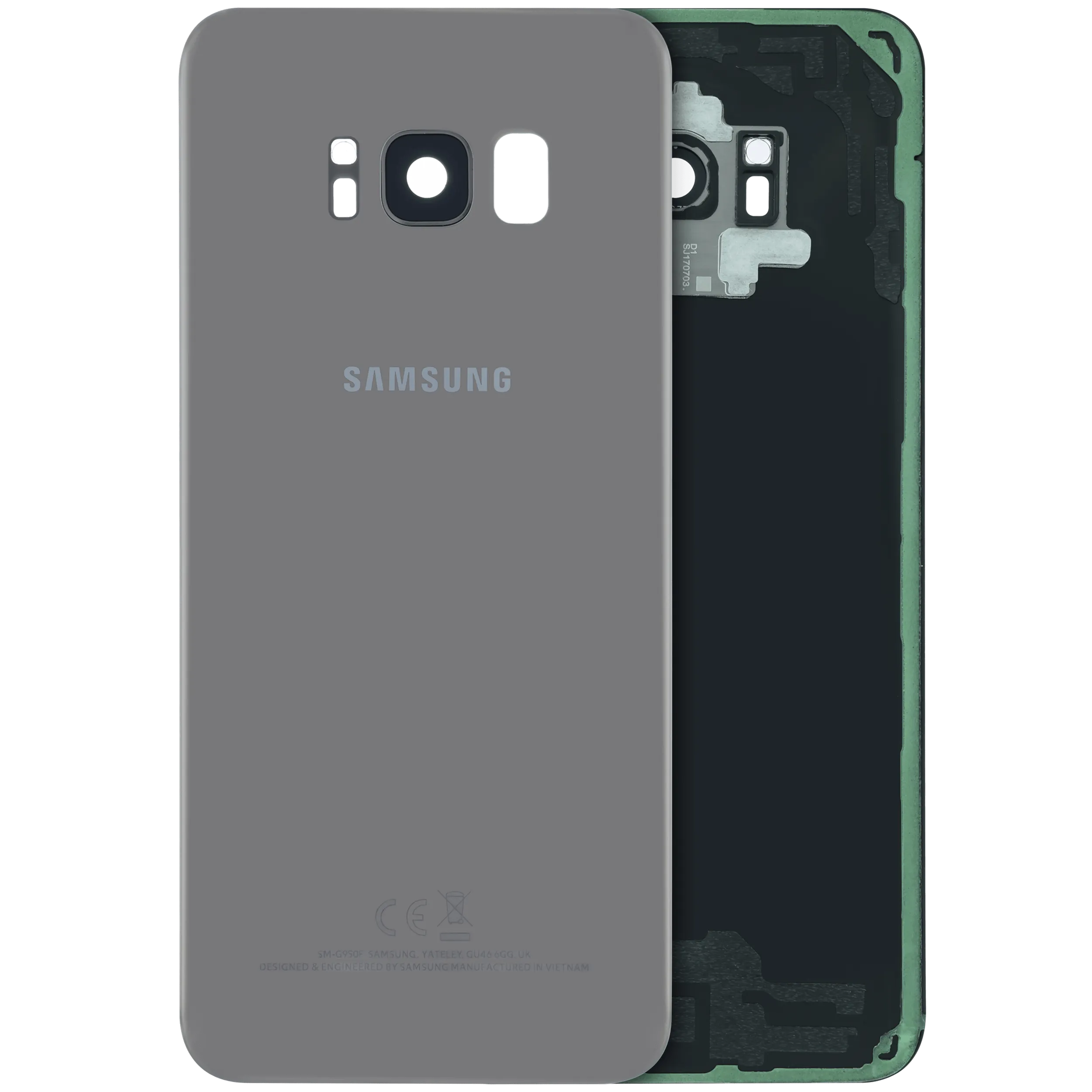 Back Cover Glass For Samsung Galaxy S8 (Service Pack) (Gold)