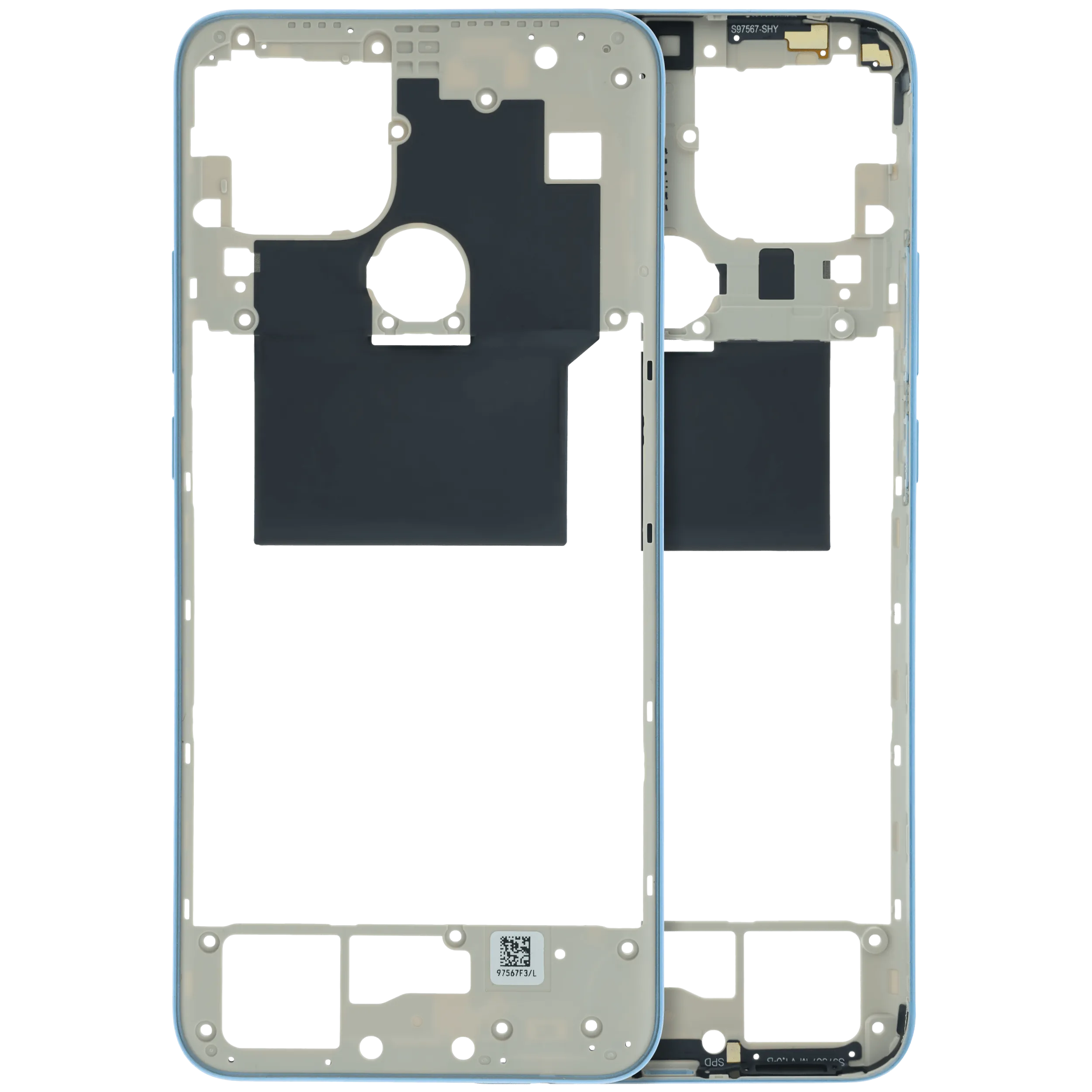 Mid Frame Housing For OPPO A15 CPH2185 (Genuine) (Blue)