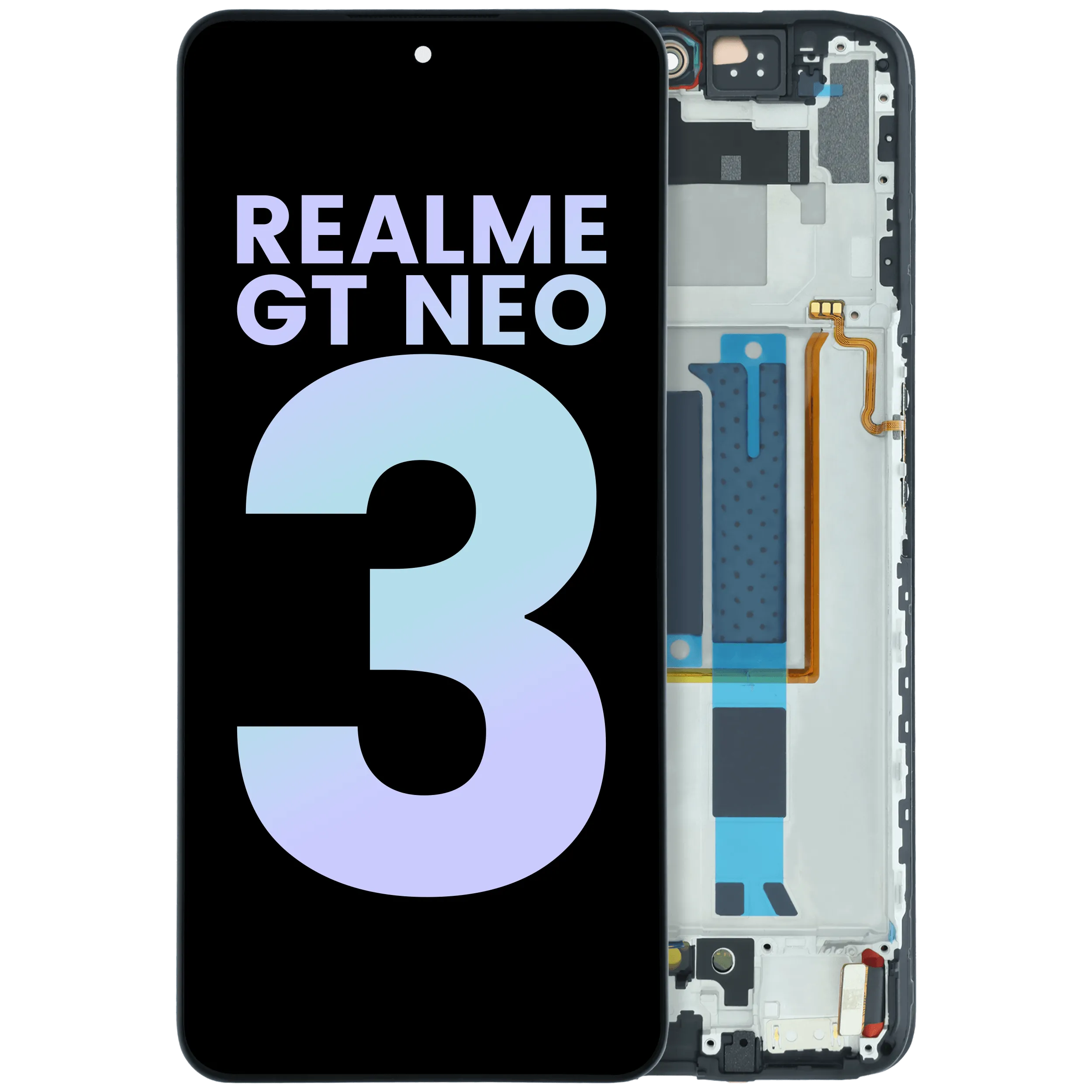OLED Assembly With Frame For Realme GT Neo 3 (Genuine) (All Colors)