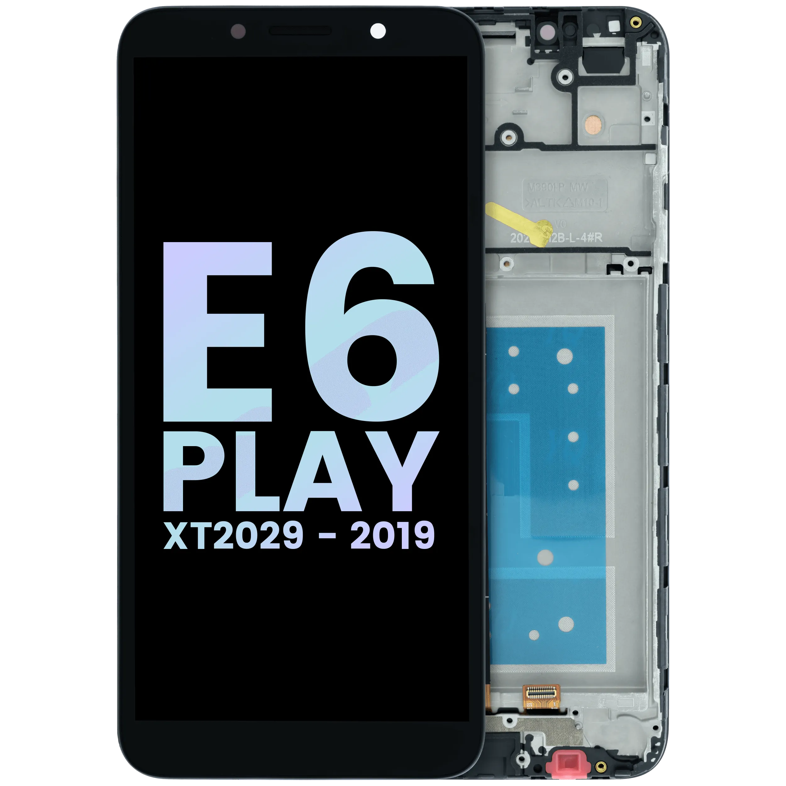 LCD Assembly With Frame For Motorola Moto E6 Play XT2029 (Genuine OEM) (All colors)