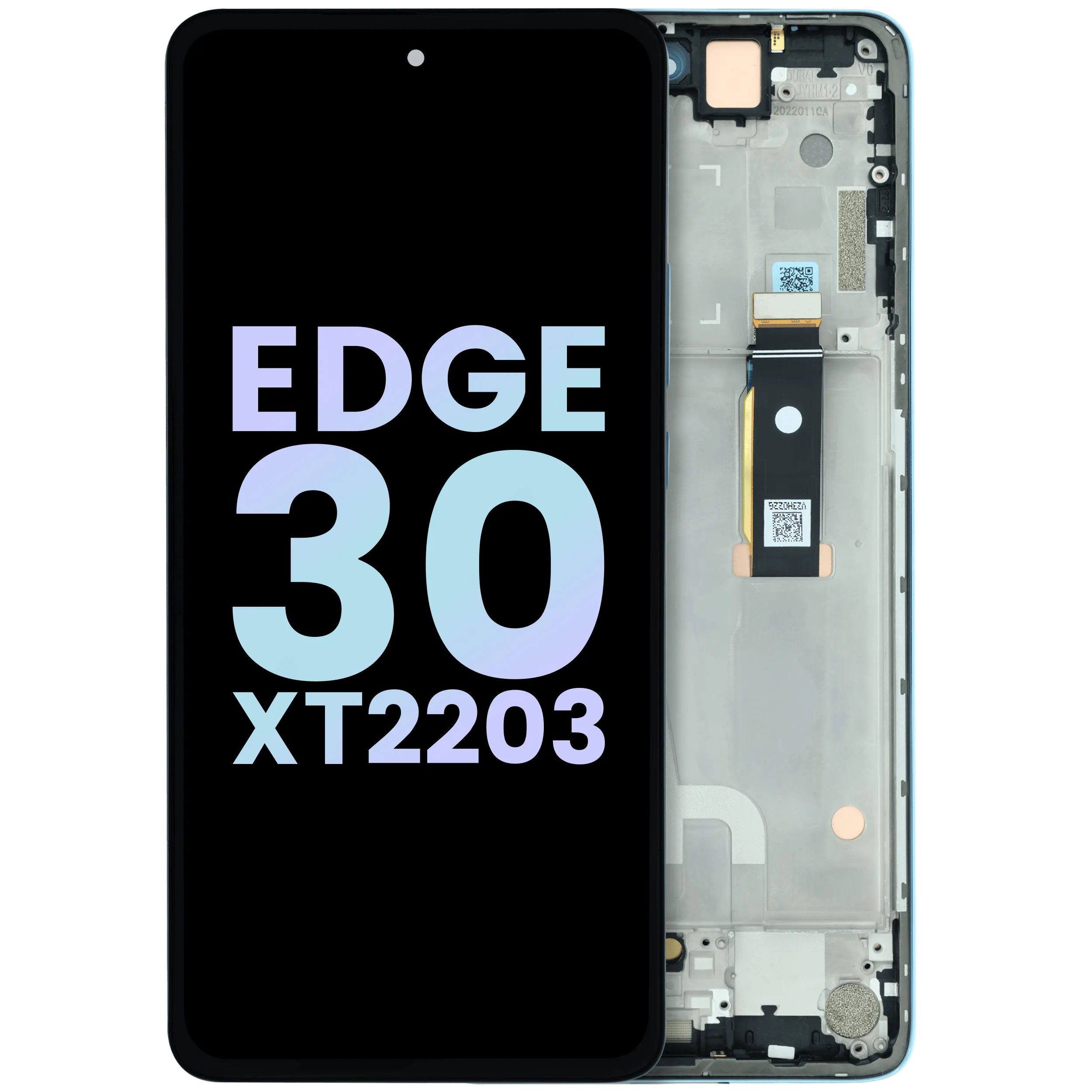OLED Assembly With Frame For Motorola Edge 30 XT2203 (Genuine OEM) (Green)