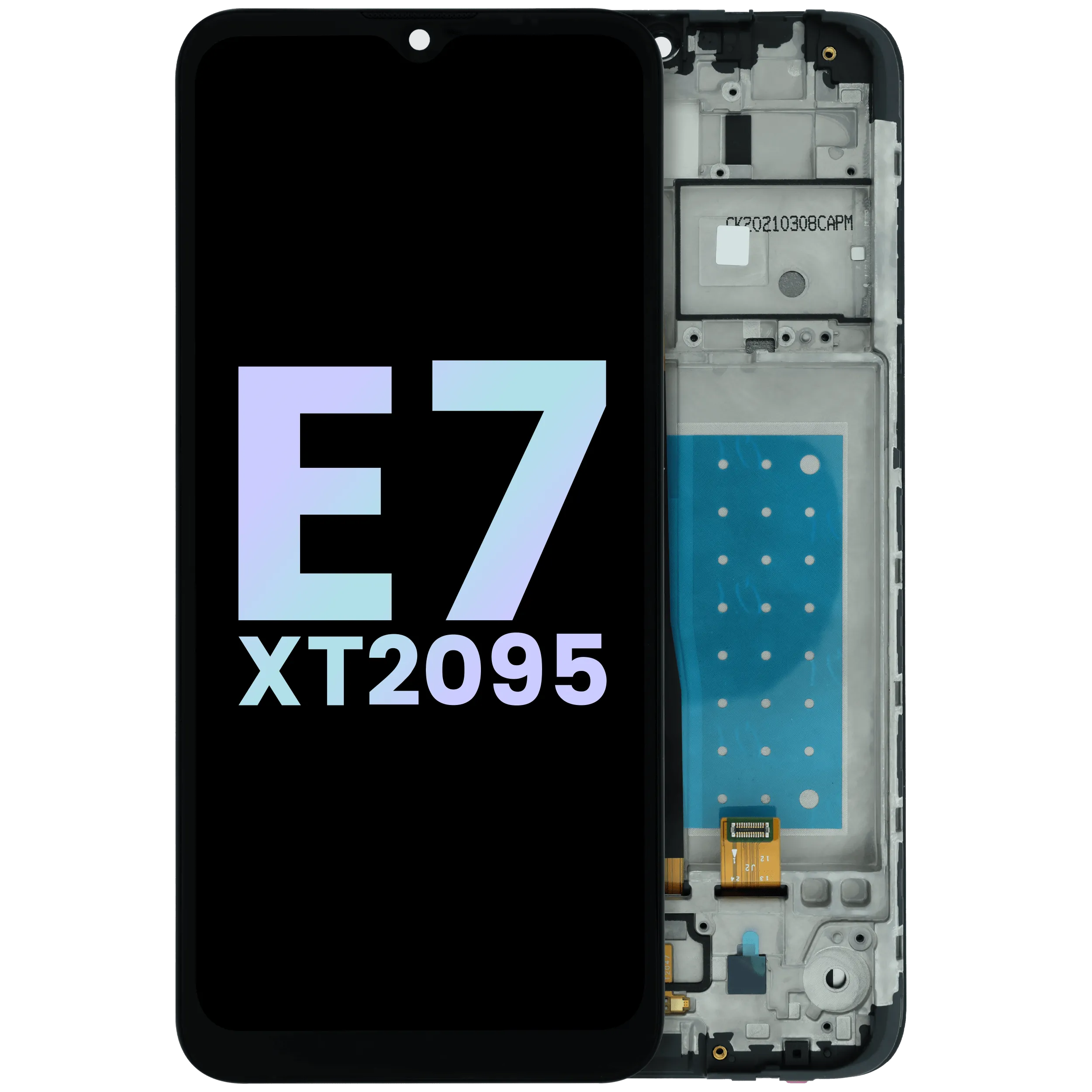 LCD Assembly With Frame For Motorola Moto E7 XT2095 (Genuine OEM) (All Colors)