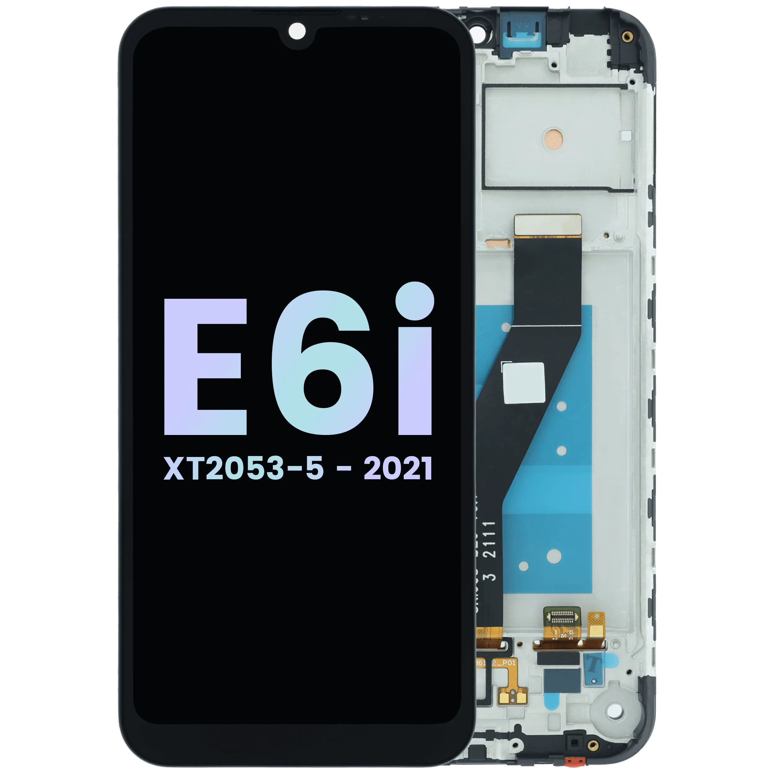 LCD Assembly With Frame For Motorola Moto E6i XT2053-5 (Genuine OEM) (All colors)