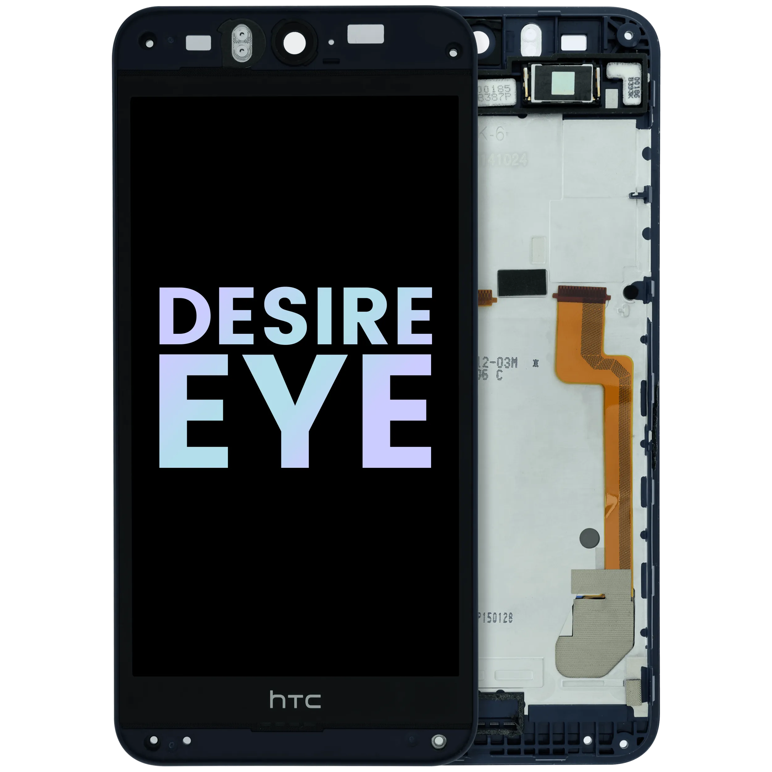 LCD Assembly With Frame For HTC Desire EYE (Genuine) (Blue)