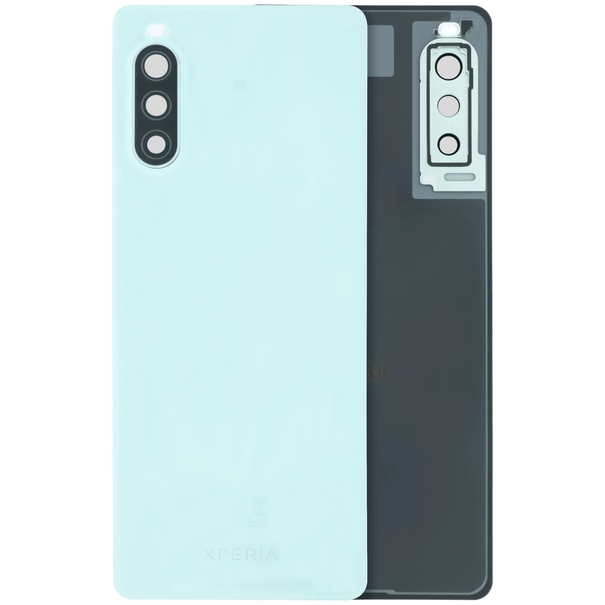 Back Cover Glass For Sony Xperia 10 II (Genuine) (Mint)