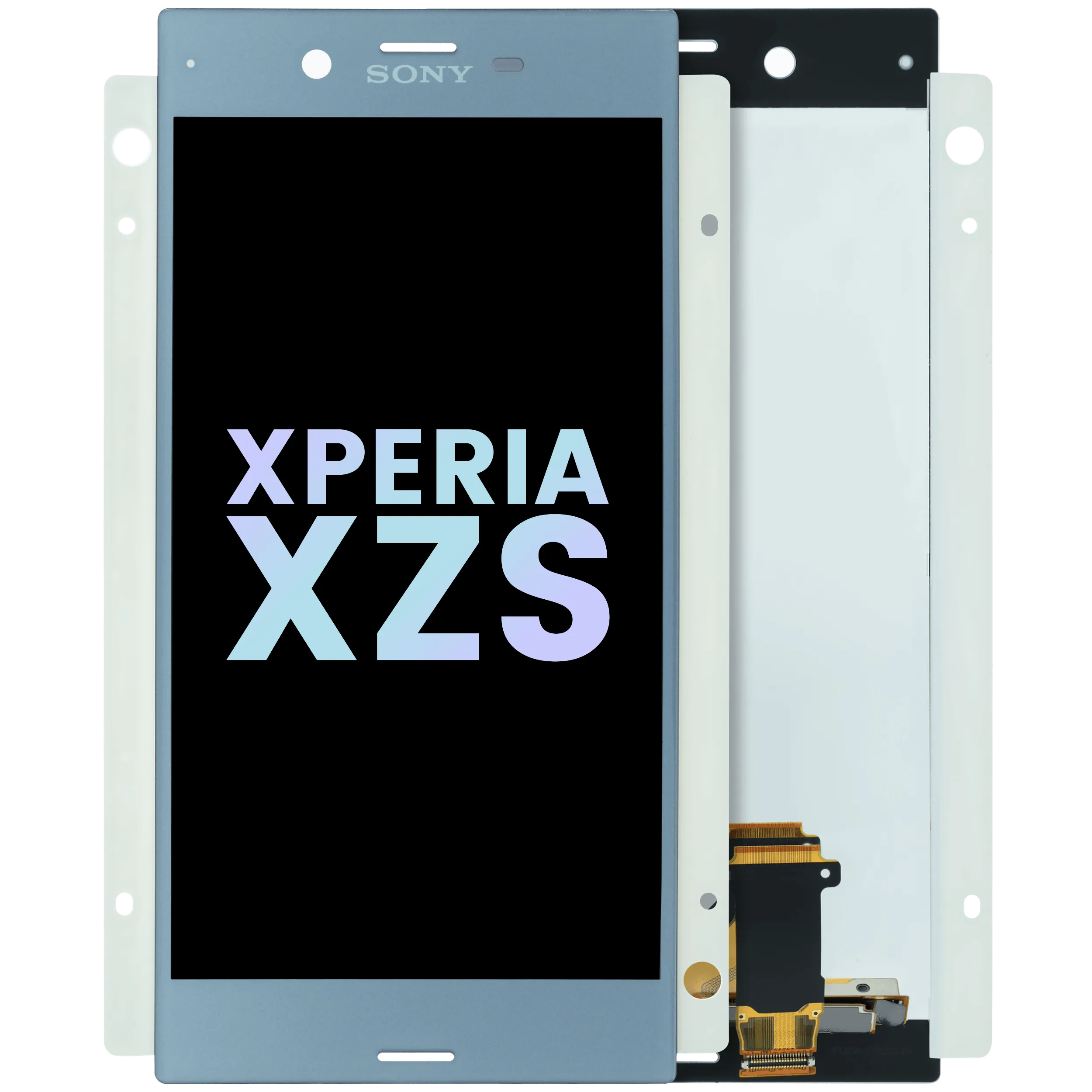 LCD Assembly Without Frame For Sony Xperia XZs (Genuine) (Blue)