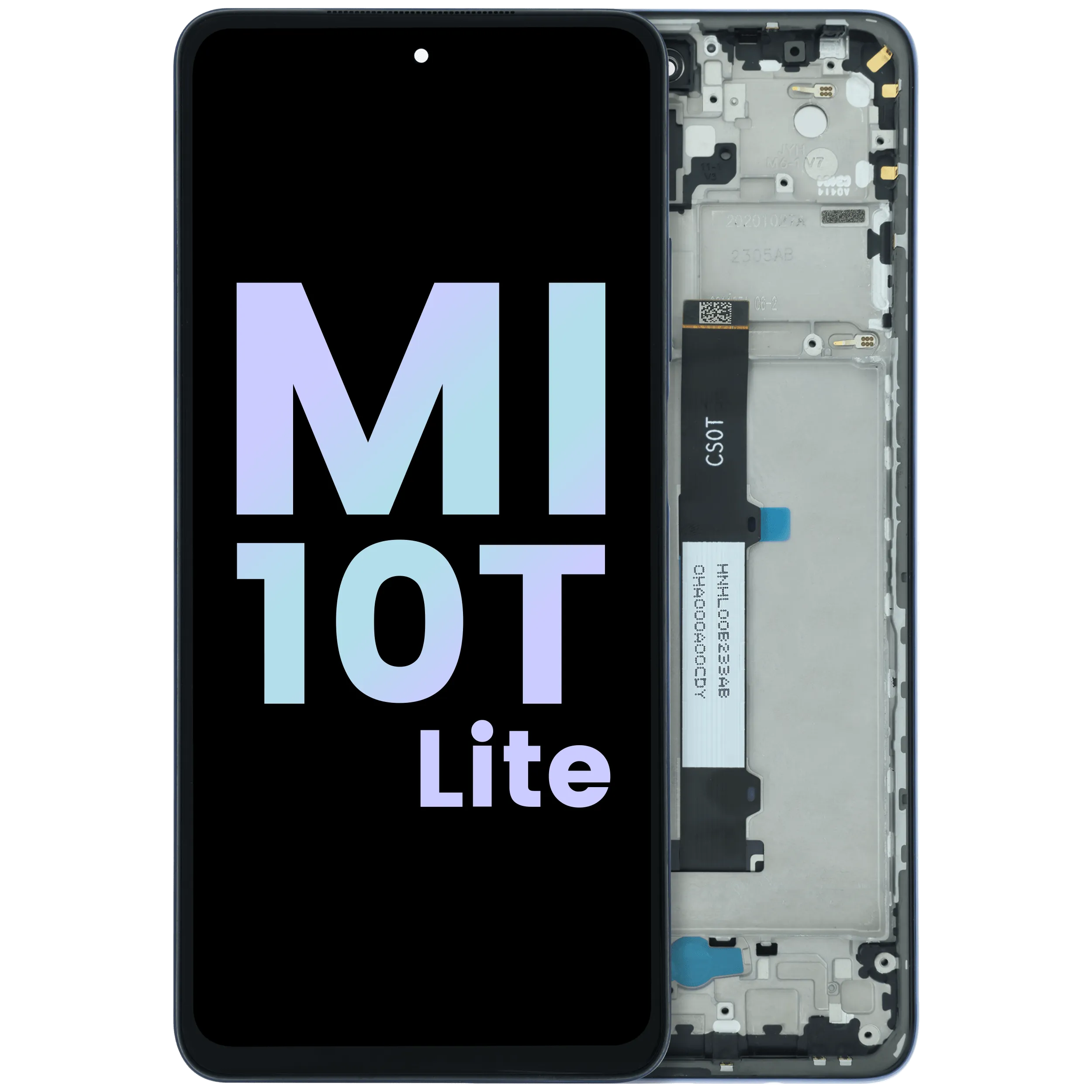 LCD Assembly With Frame For Xiaomi Mi 10T Lite / Redmi Note 9 Pro 5G (Genuine) (Blue)