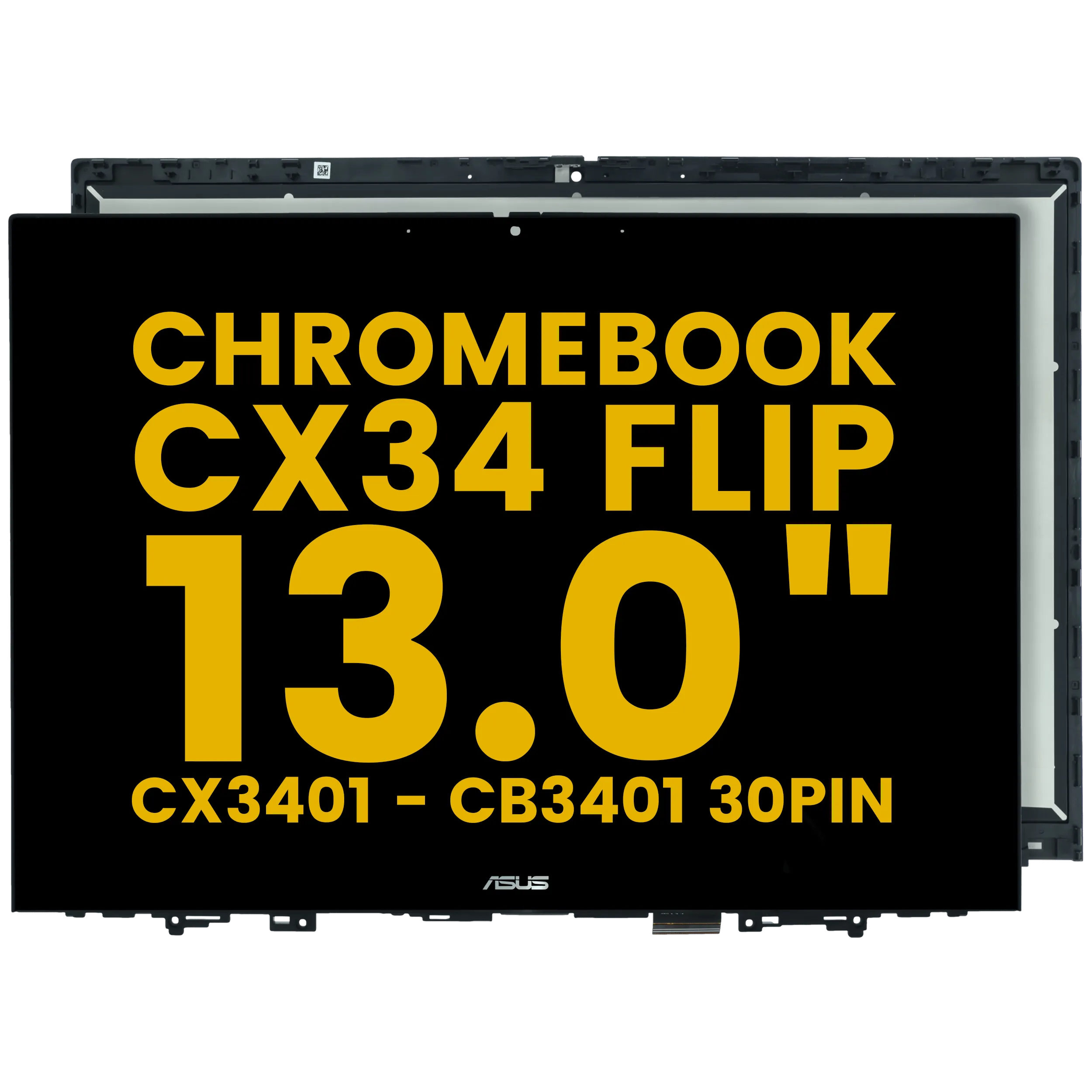 LCD Assembly with Digitizer For ASUS Chromebook CX34 Flip 14.0” (CX3401 / CB3401) (30 Pin)