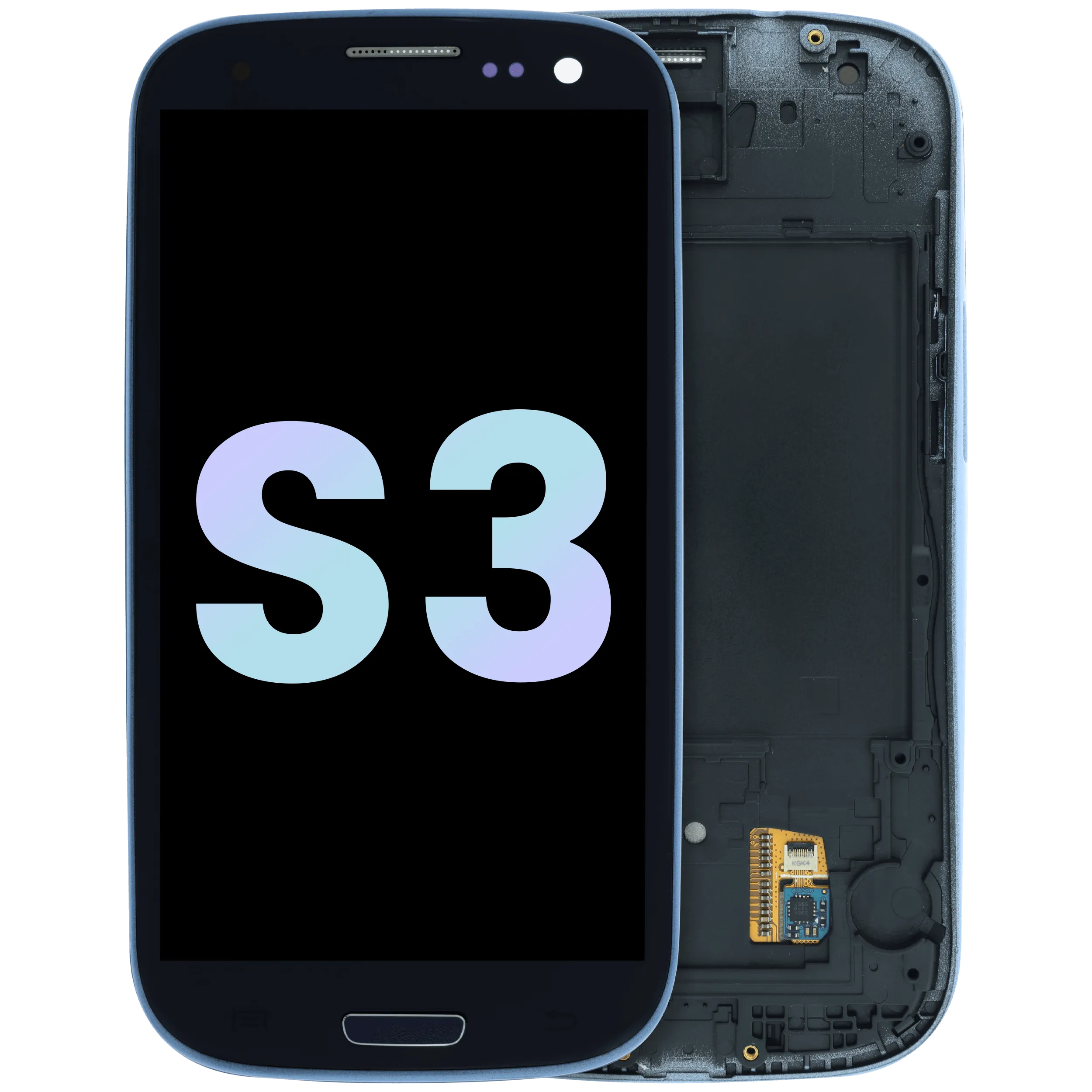 LCD Assembly With Frame For Samsung Galaxy S3 (International Version) (Blue)