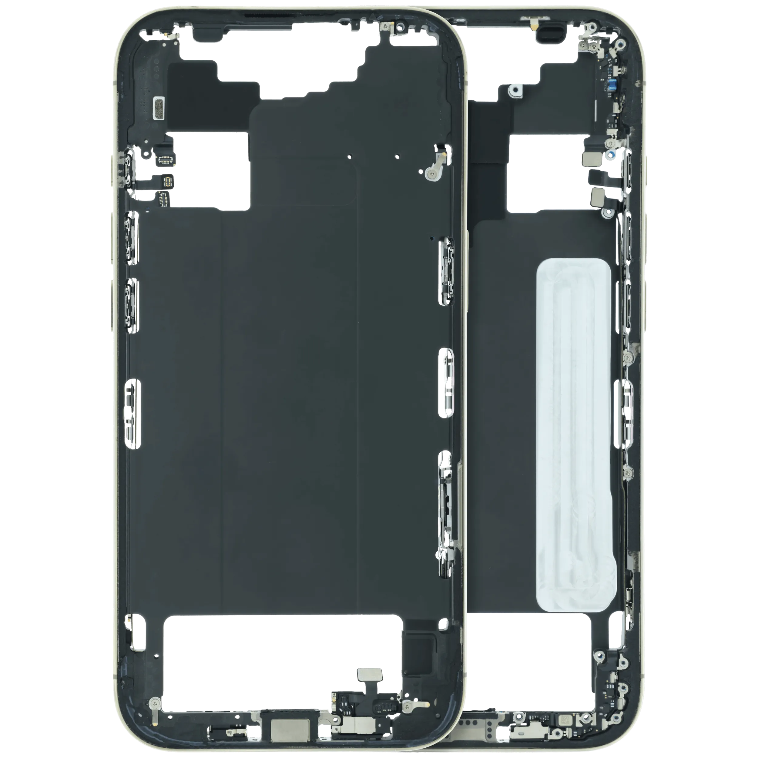 Mid-Frame Housing With Small Parts For iPhone Air (US / EU Version) (Used OEM Pull: Grade A) (Light Gold)