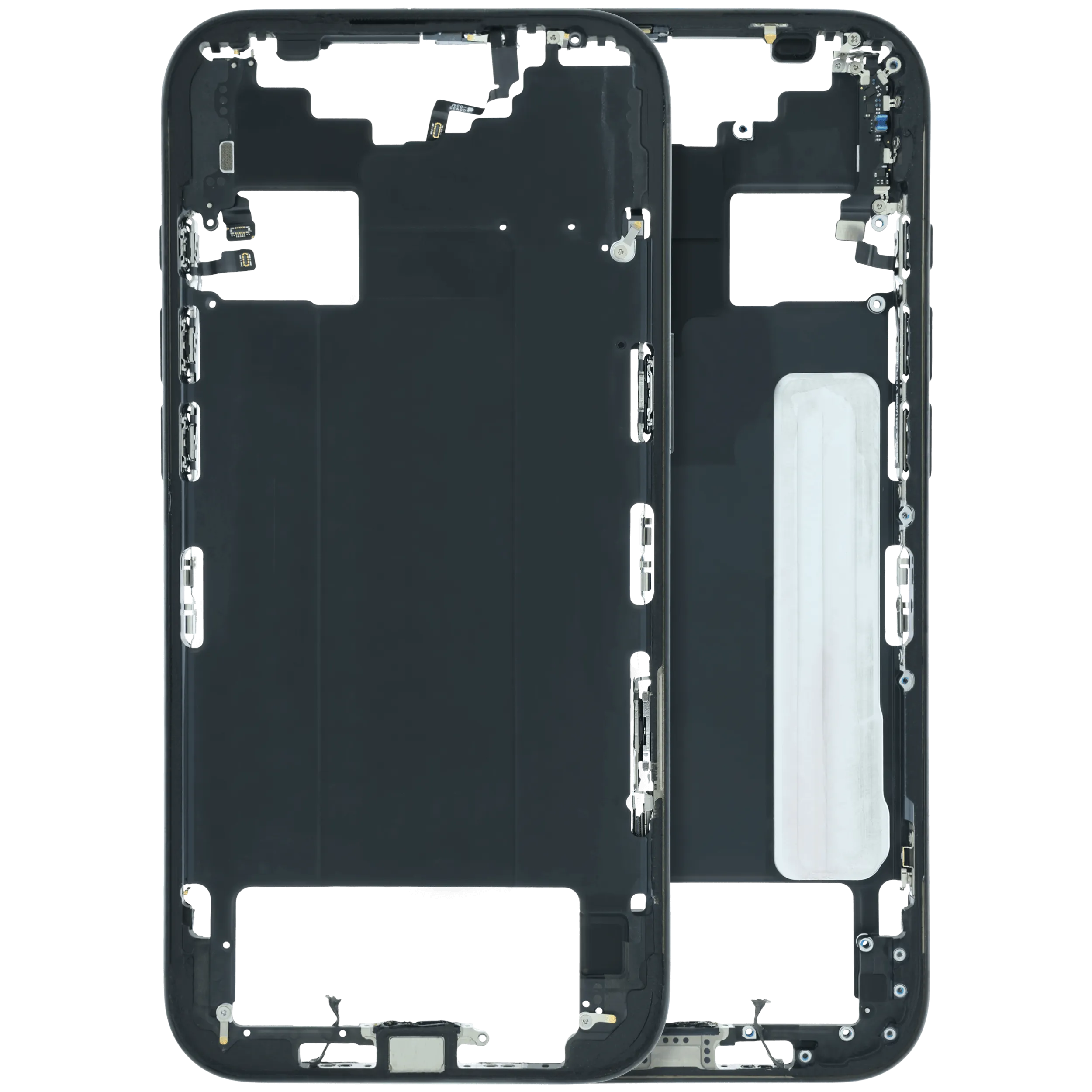 Mid-Frame Housing With Small Parts For iPhone Air (US / EU Version) (Used OEM Pull: Grade B) (Space Black)