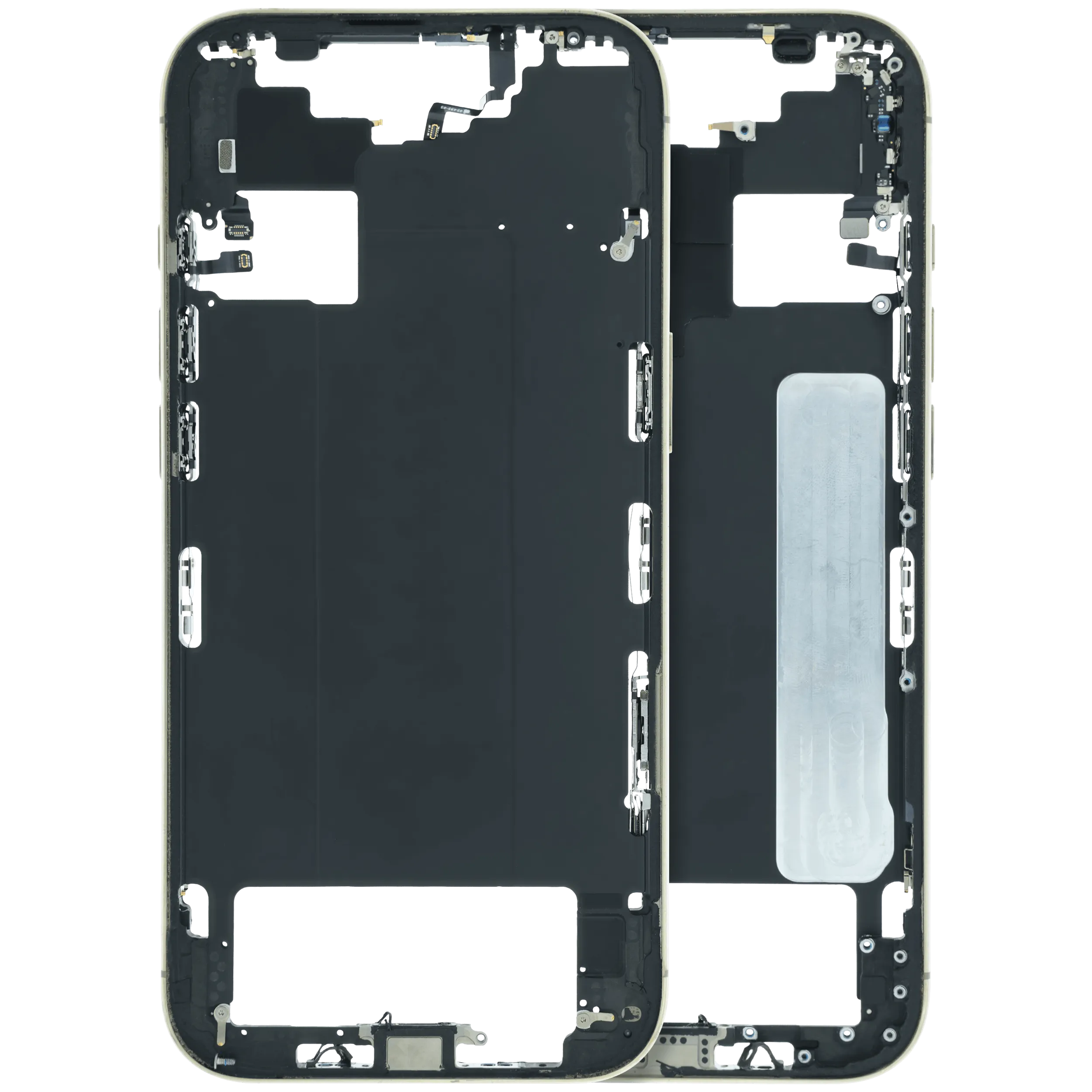 Mid-Frame Housing With Small Parts For iPhone Air (US / EU Version) (Used OEM Pull: Grade C) (Light Gold)
