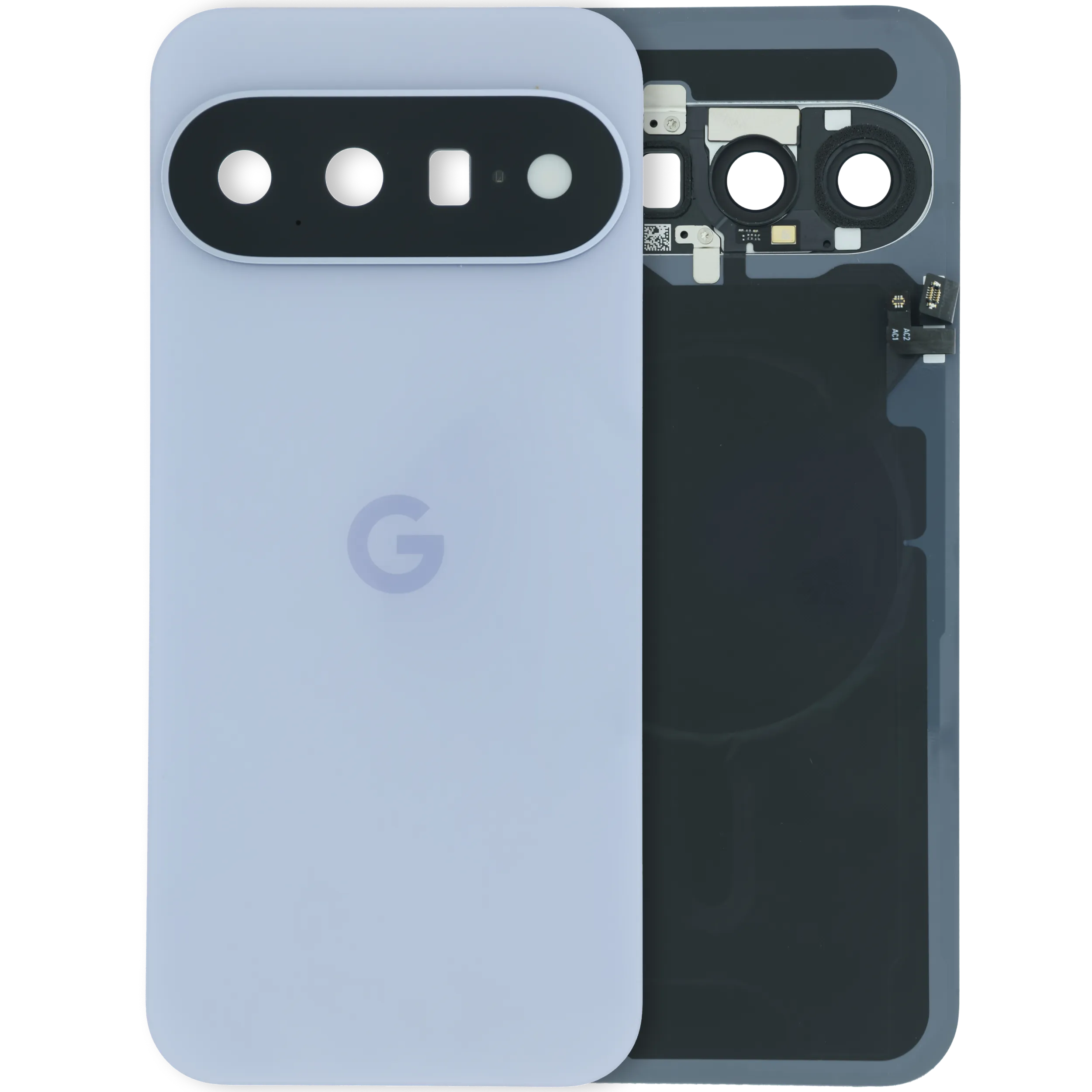 Back Cover Glass For Google Pixel 11 (Genuine OEM) (Light Sterling)