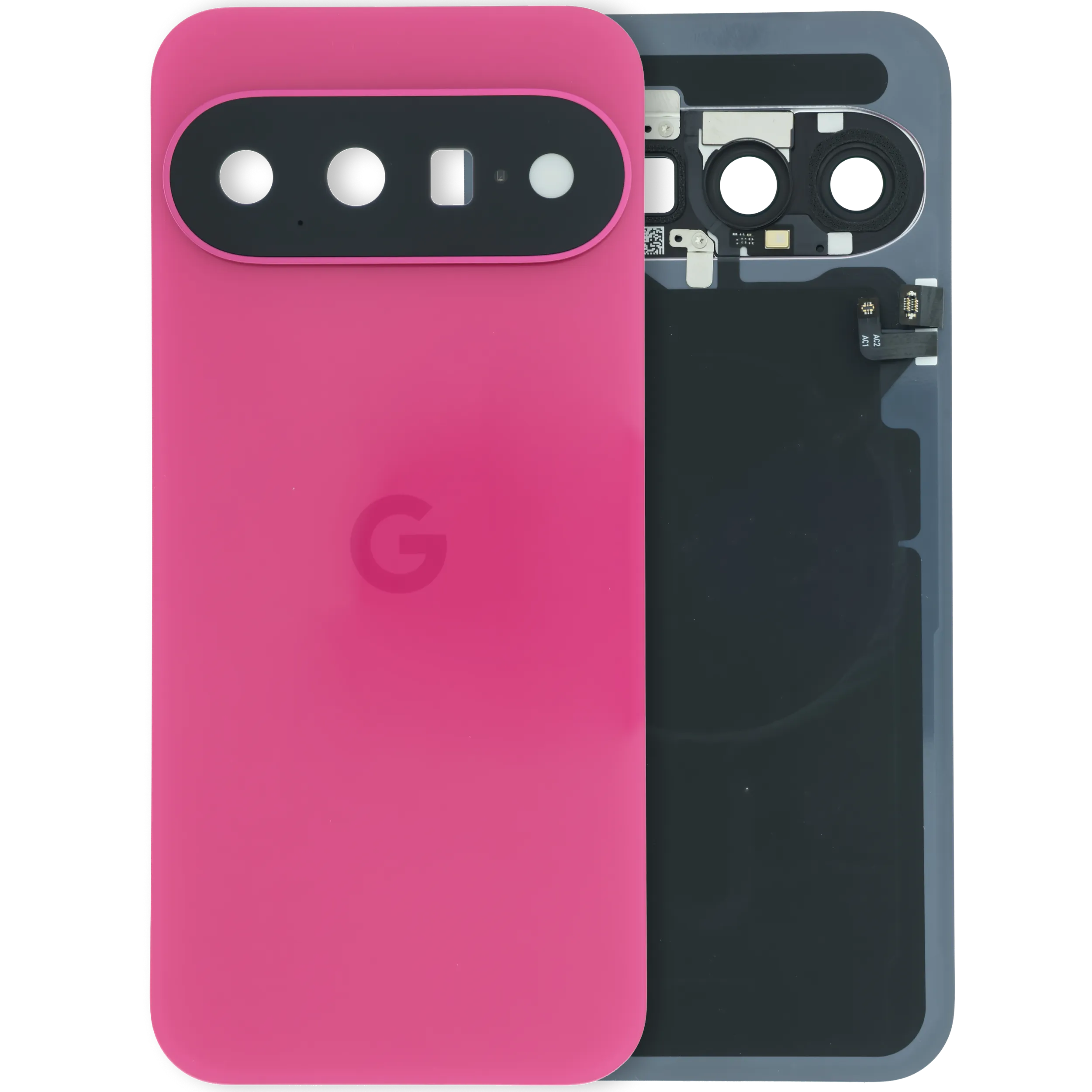 Back Cover Glass For Google Pixel 11 (Genuine OEM) (Fuchsia)