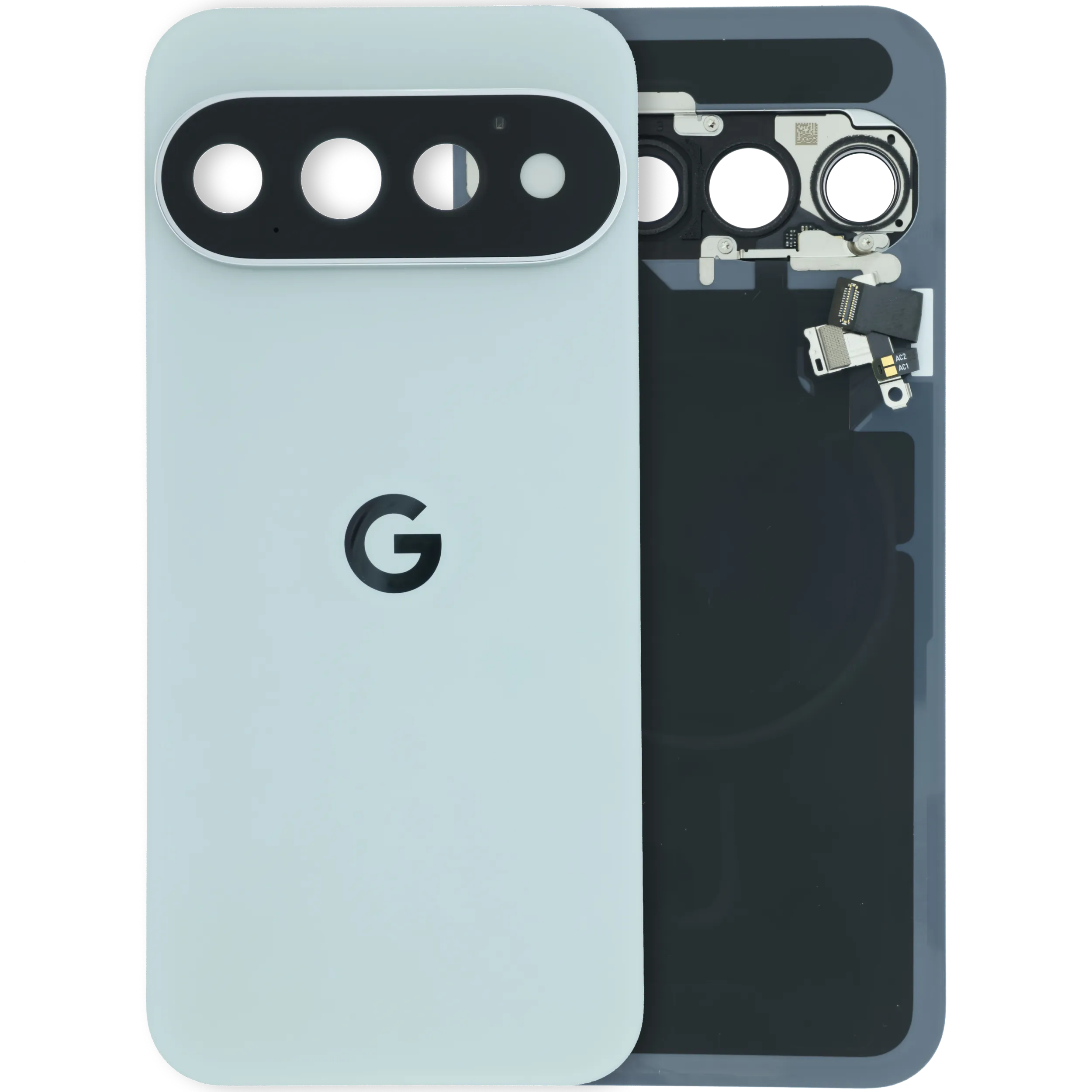 Back Cover Glass For Google Pixel 11 Pro (Genuine OEM) (Light Fog)